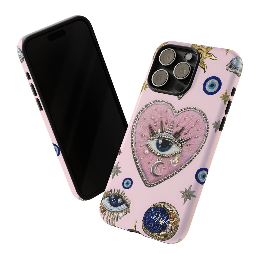 Evil Eye | Pink Heart - Mare di Luna