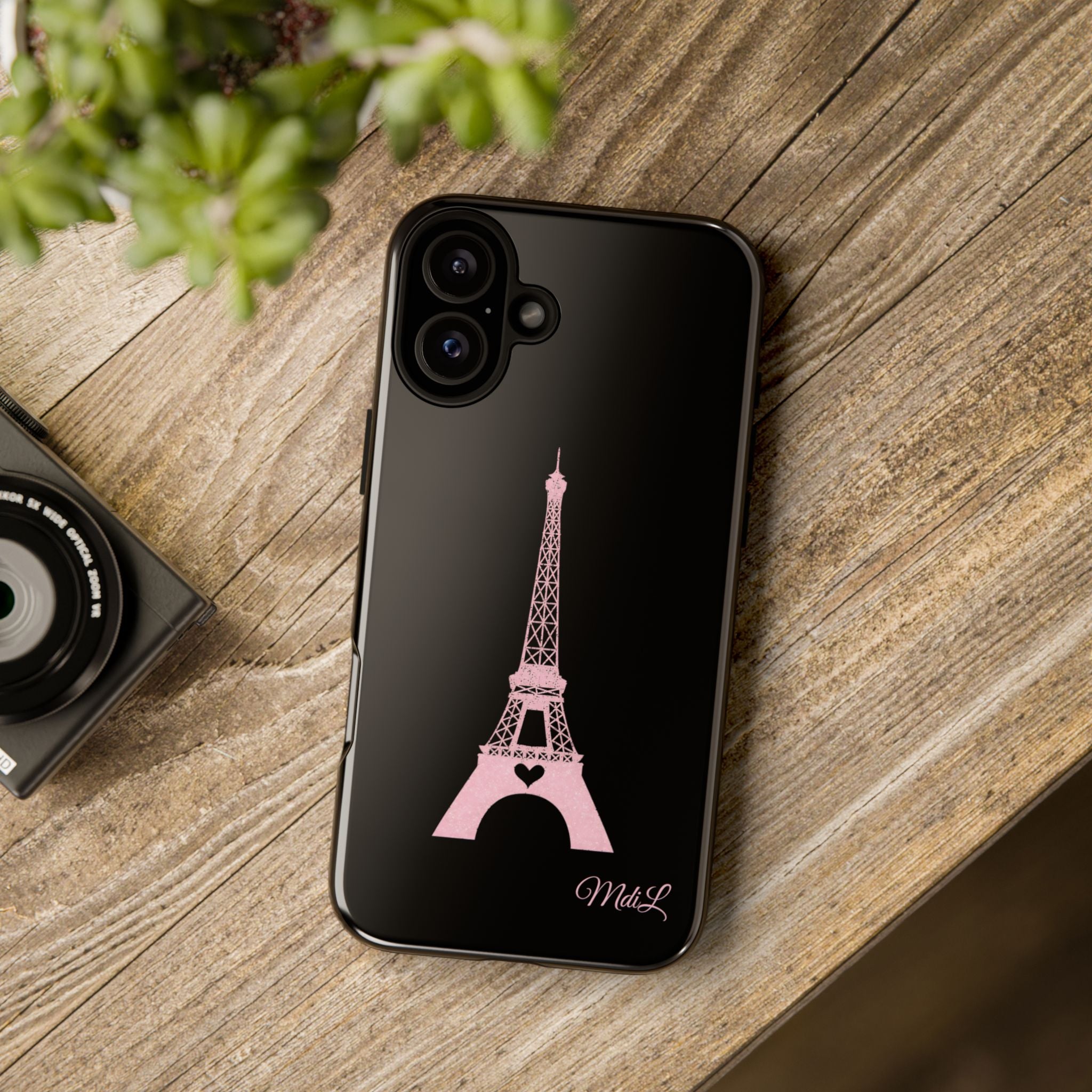 Eiffel Tower | Pink & Black - Mare di Luna