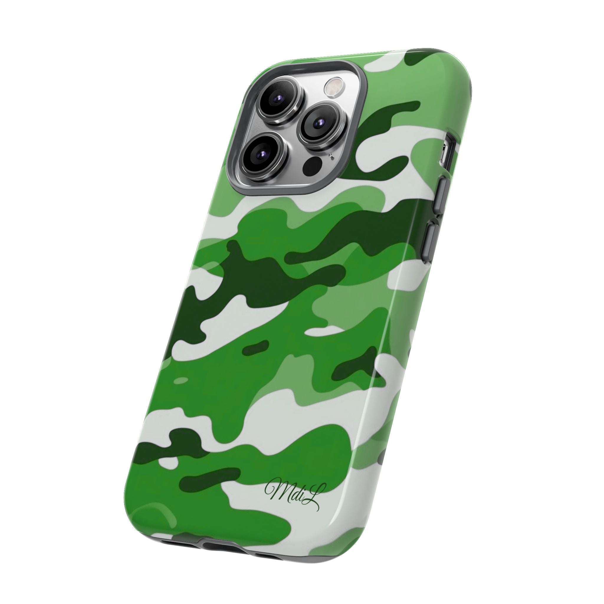 Green Camo iPhone Case