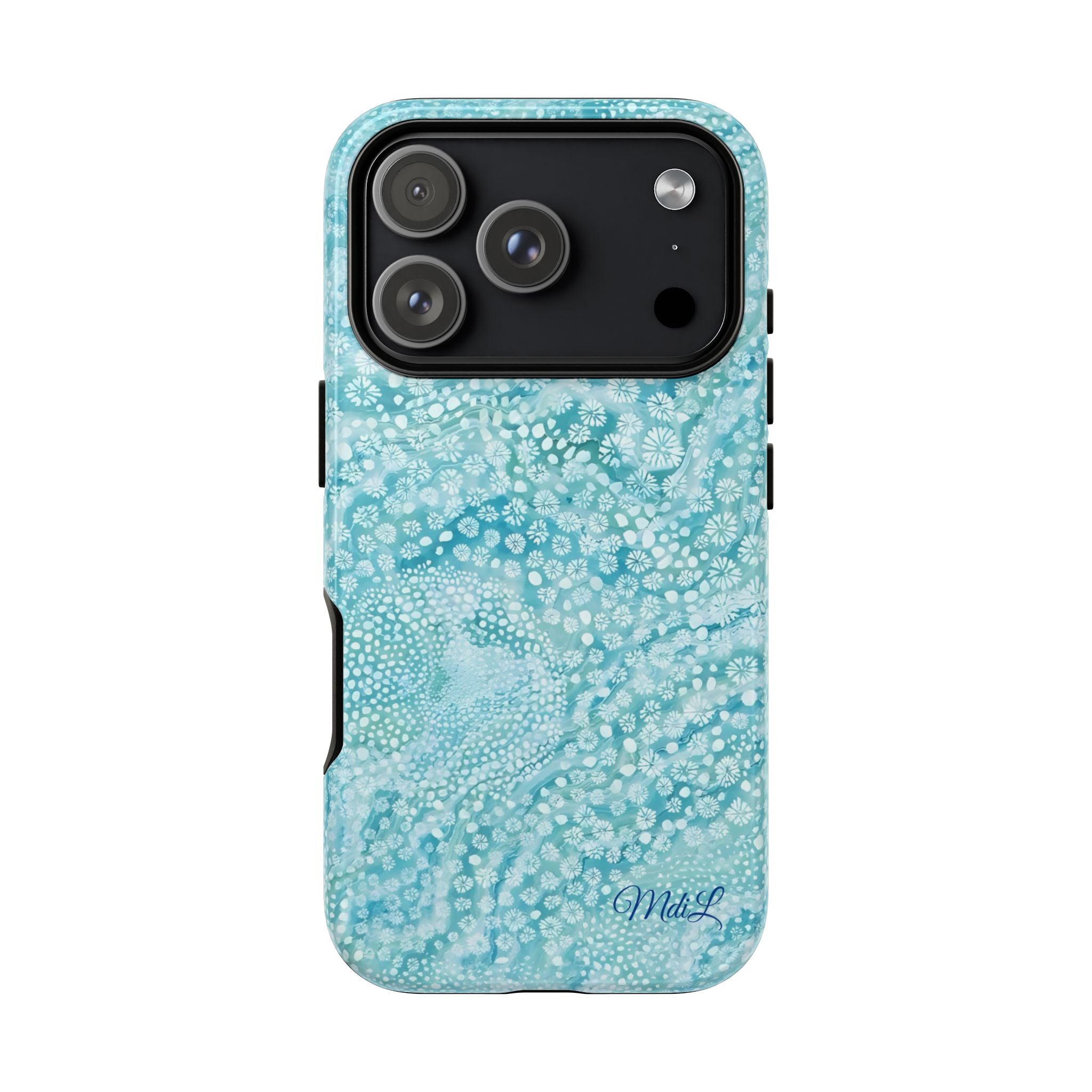 Teal Florals