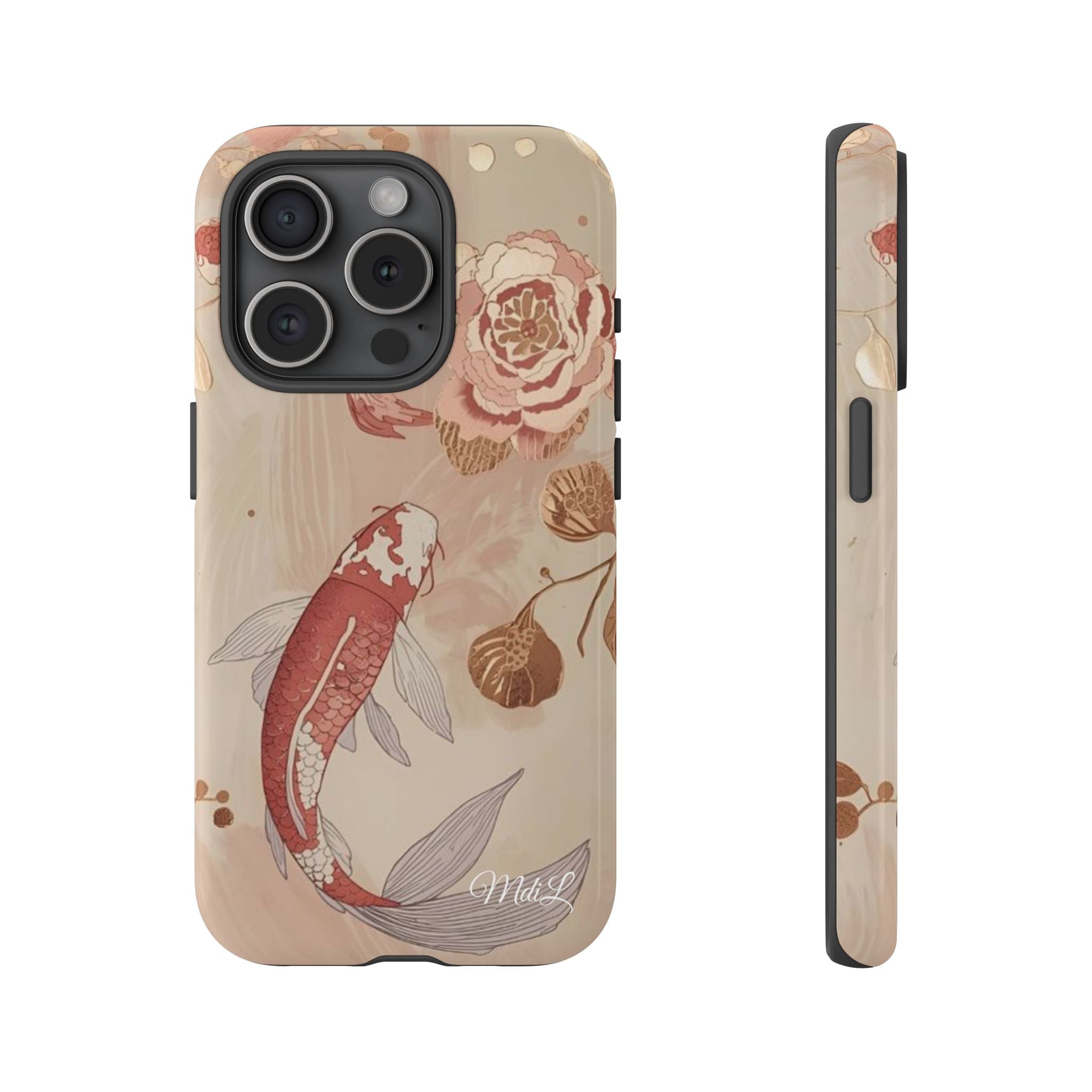 Rosy Koi Pond iPhone Case