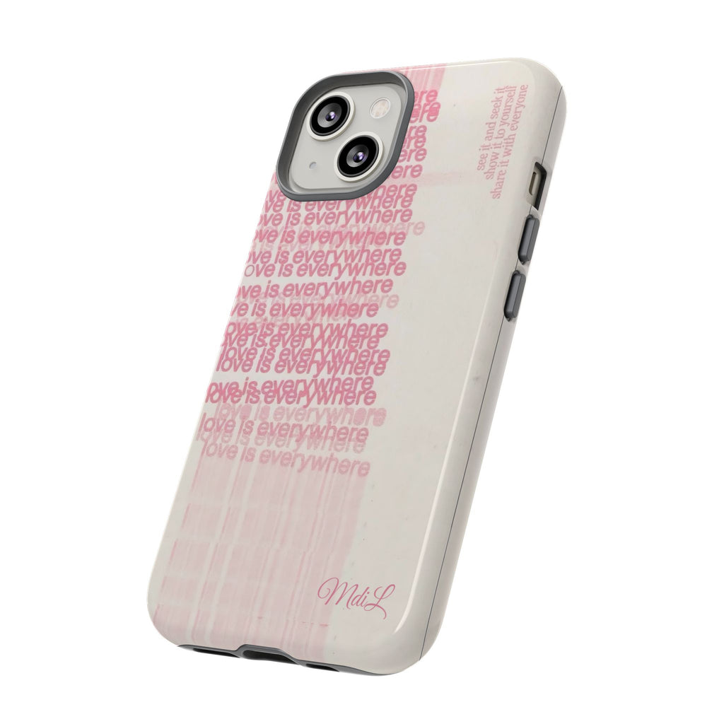 Love is Everywhere | Pink and White - Mare di Luna