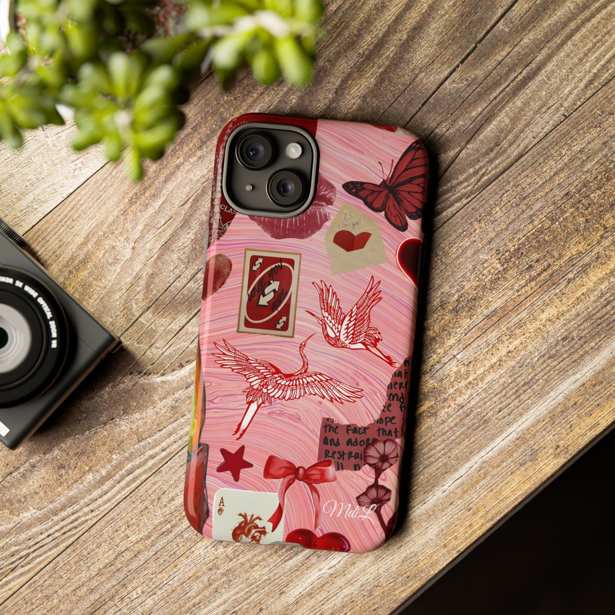 Valentine's Collage | Vintage - Mare di Luna