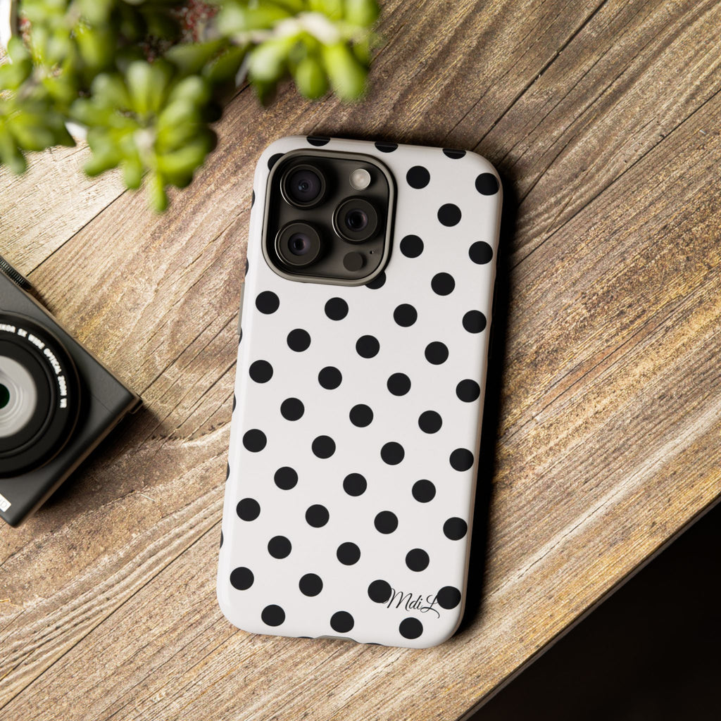 Polka Dots | Black and White - Mare di Luna