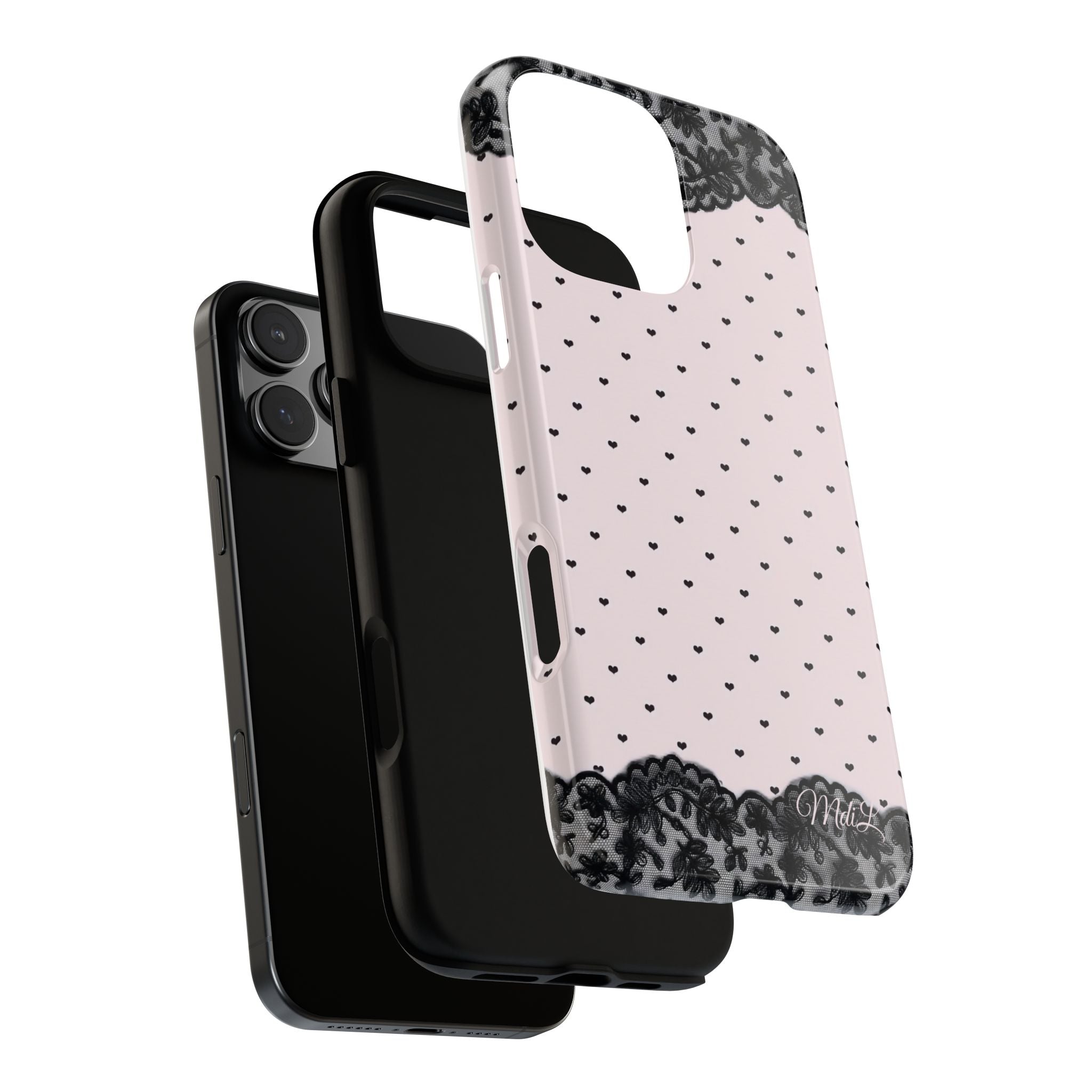 Love Lace | Black and Pink - Mare di Luna