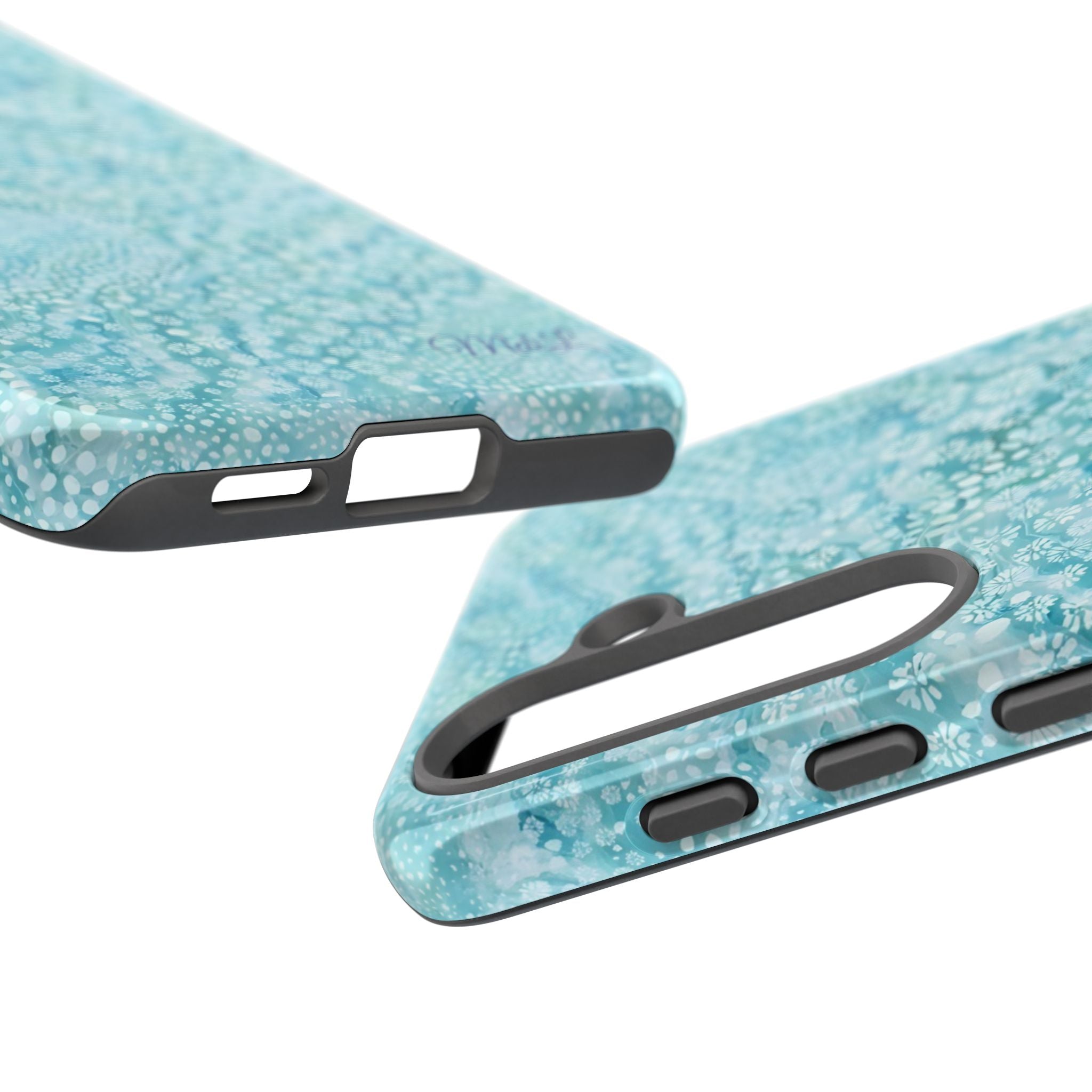 Teal Florals