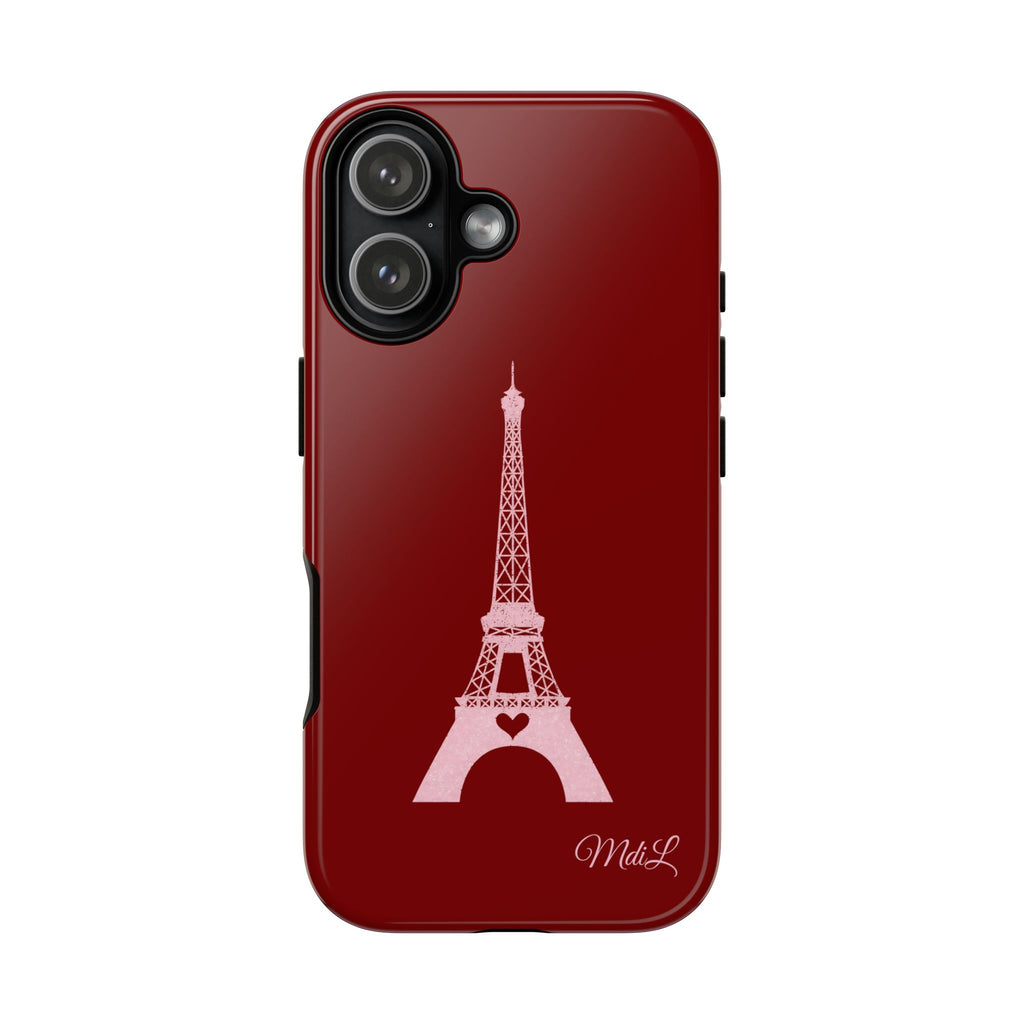 Eiffel Tower | Pink & Red - Mare di Luna