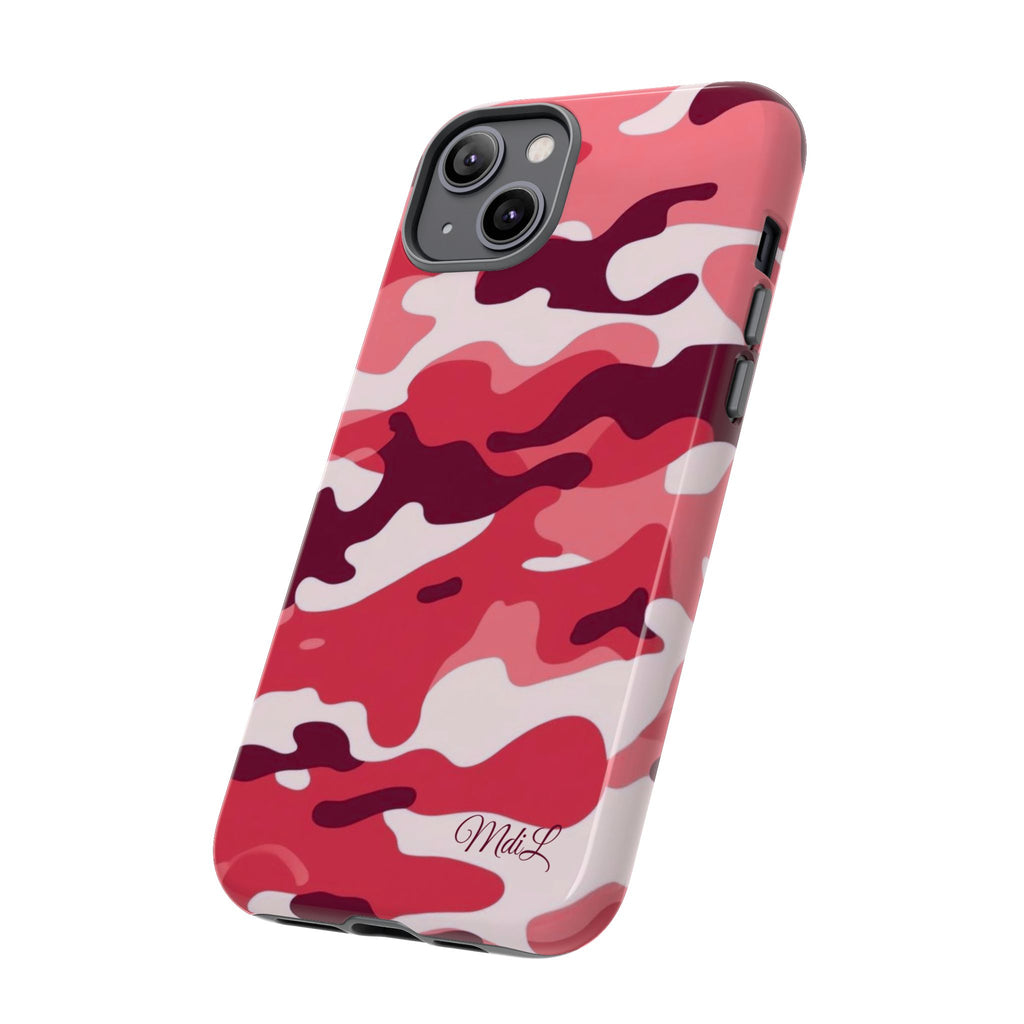 Red Camo iPhone Case