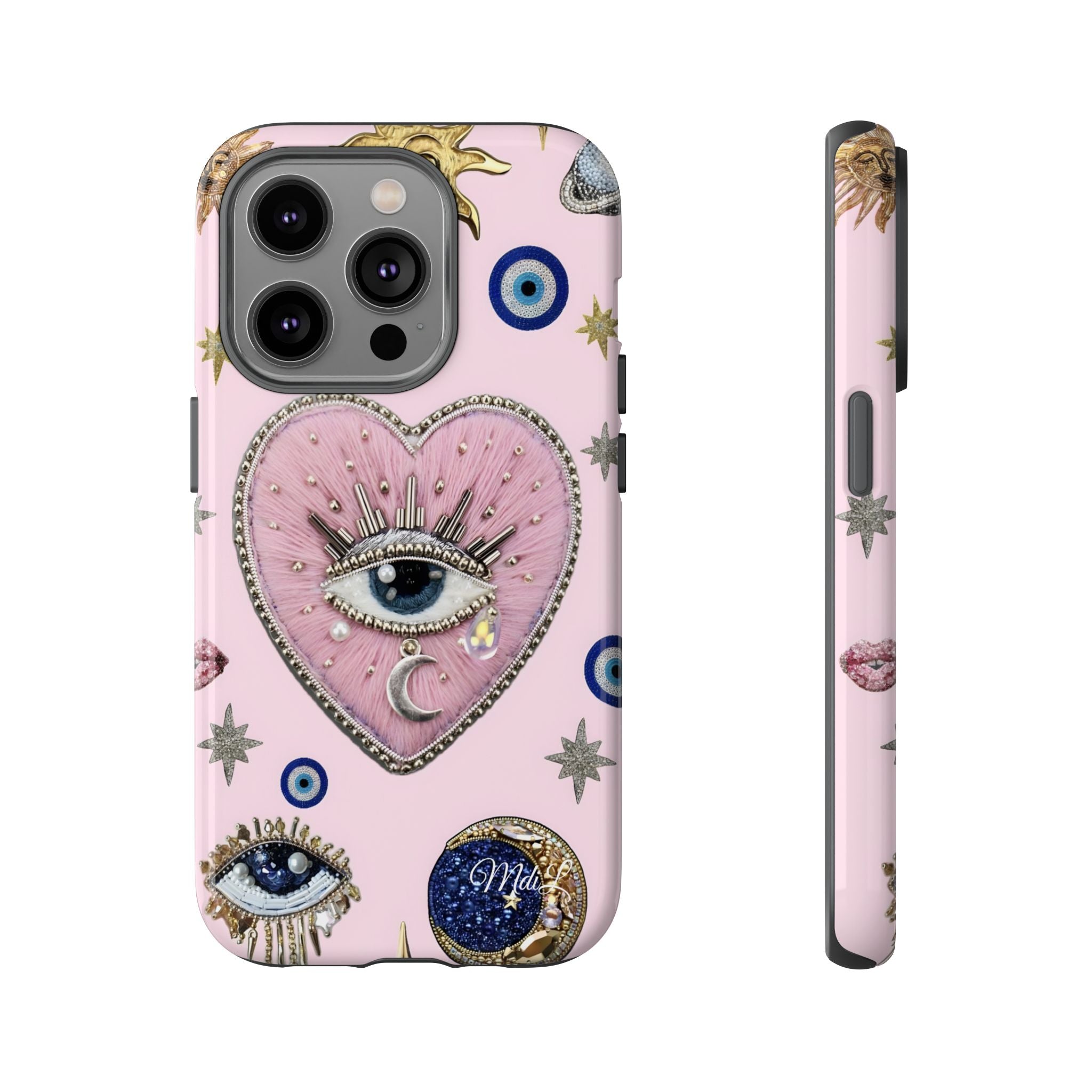 Evil Eye | Pink Heart - Mare di Luna