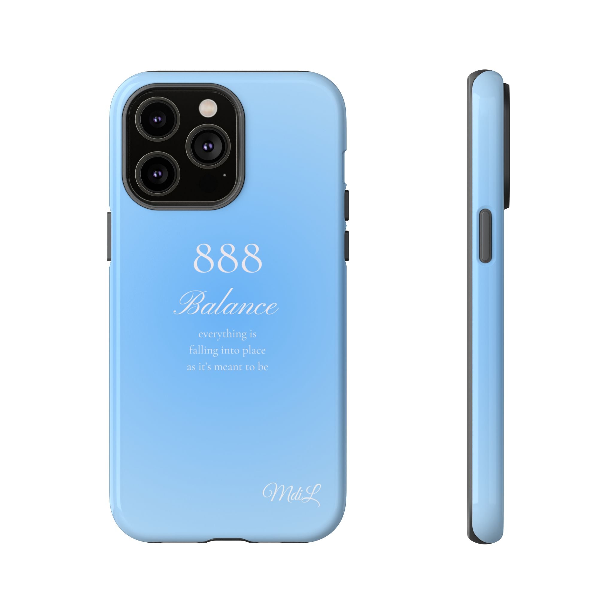 888 Balance iPhone Case