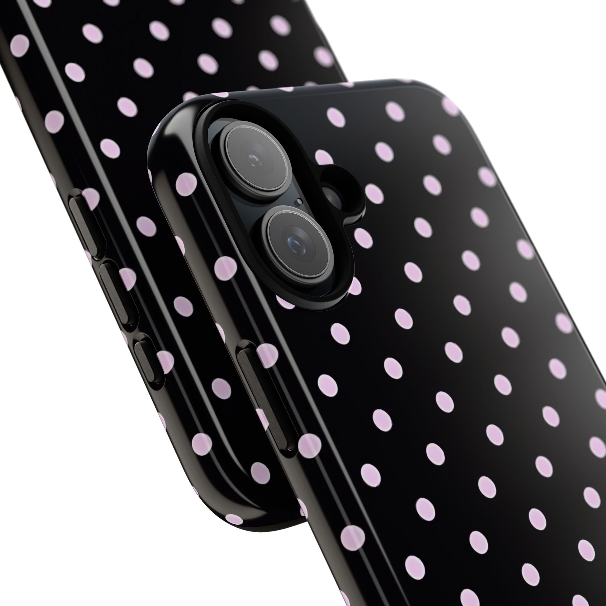 Polka Dots | Pink and Black - Mare di Luna