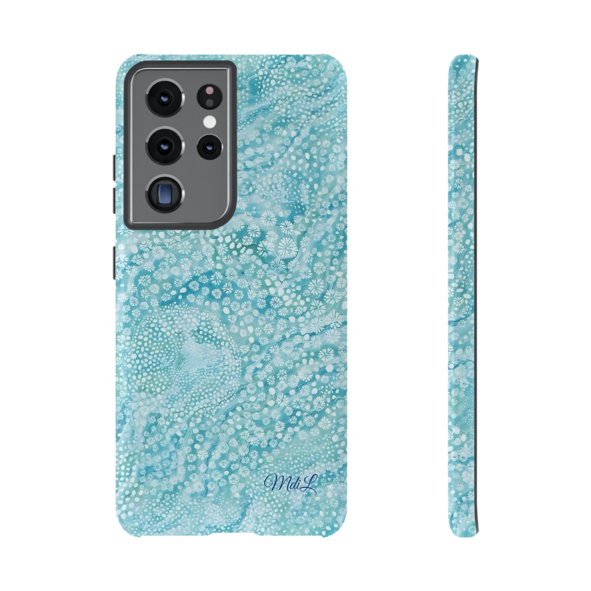 Teal Florals