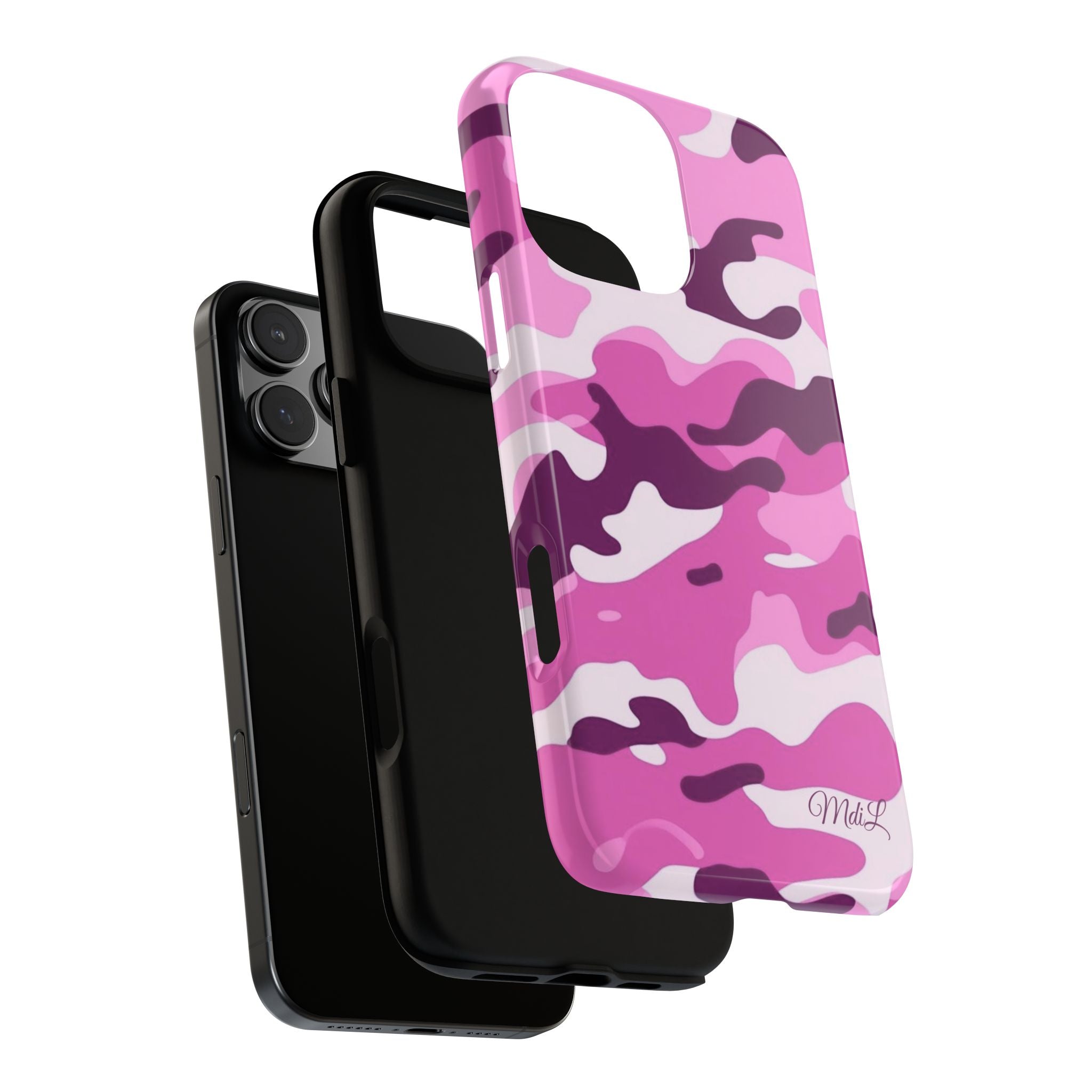 Fuschia Camo iPhone Case