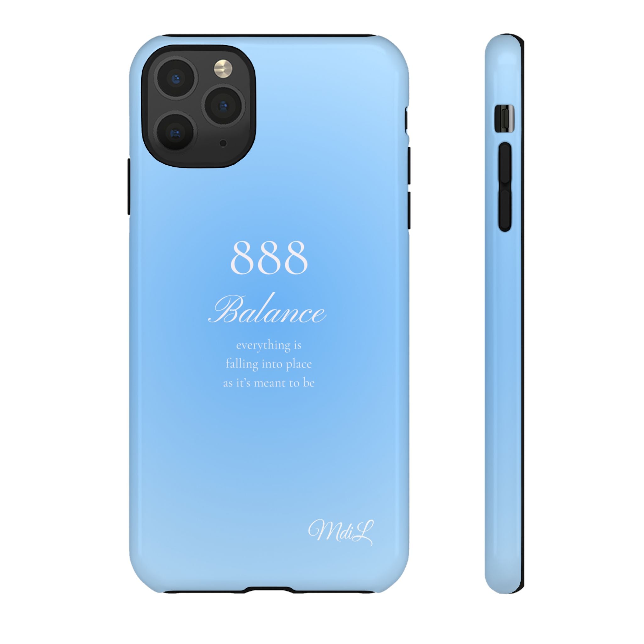 888 Balance iPhone Case