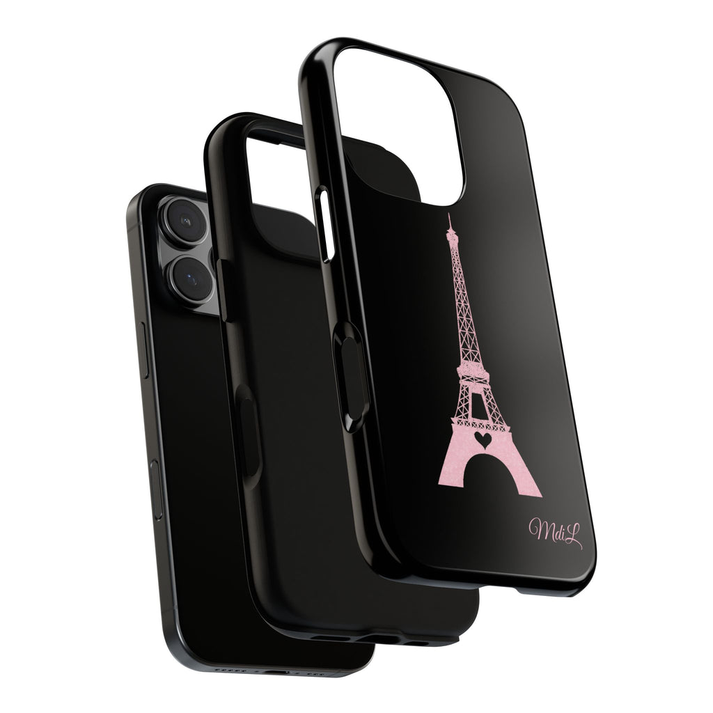Eiffel Tower | Pink & Black - Mare di Luna