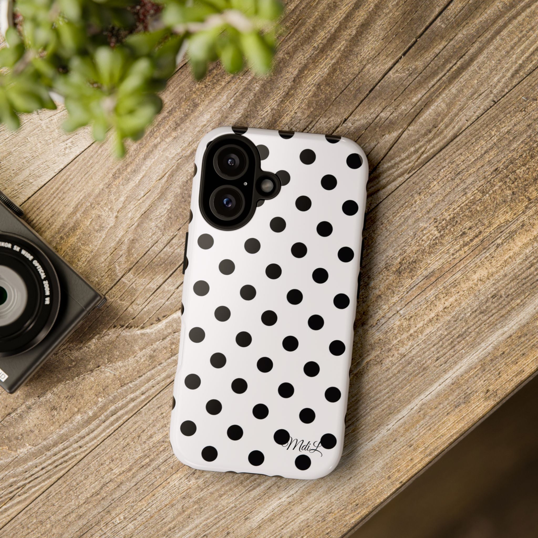Polka Dots | Black and White - Mare di Luna