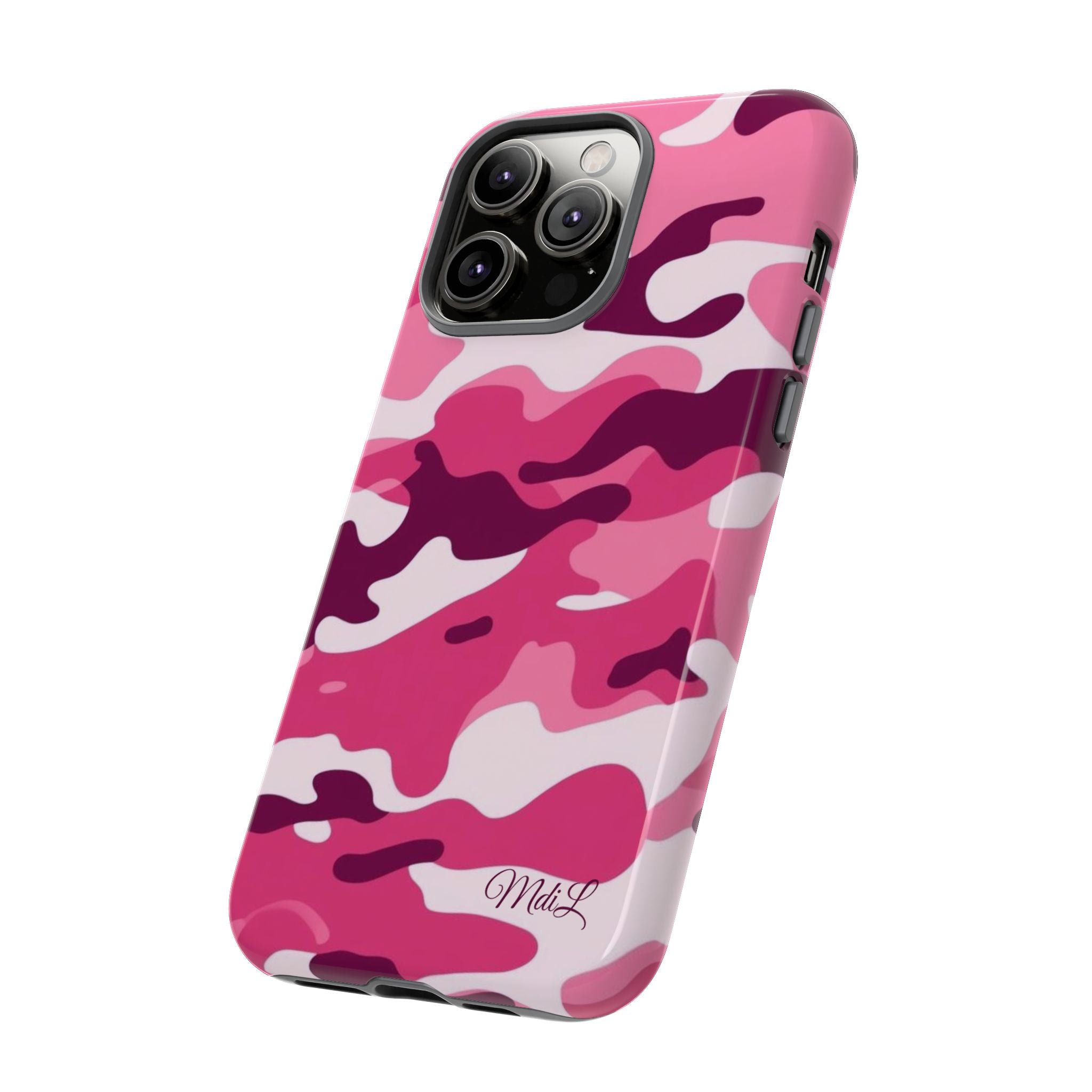 Pink Camo iPhone Case