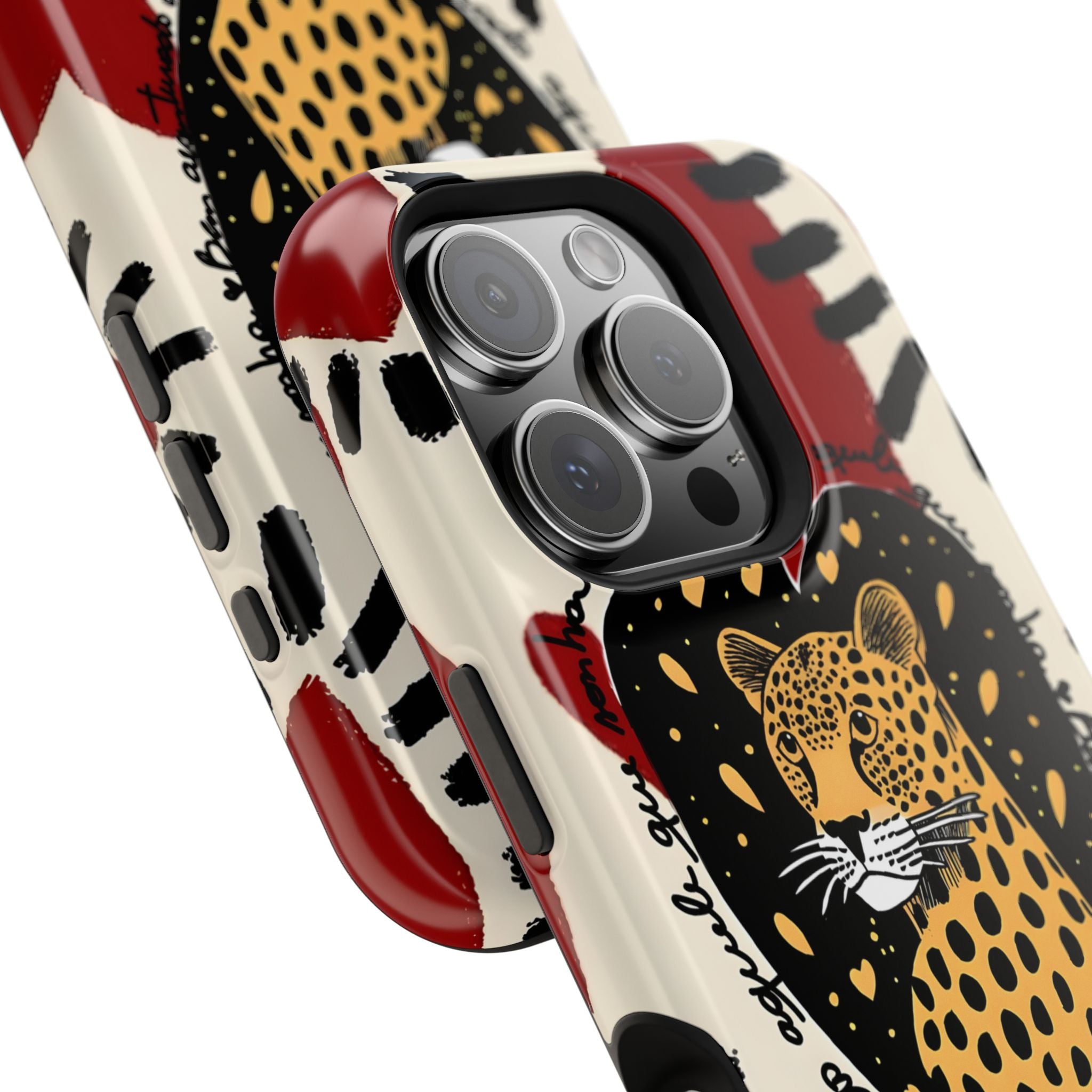 Leopard Hearts MagSafe
