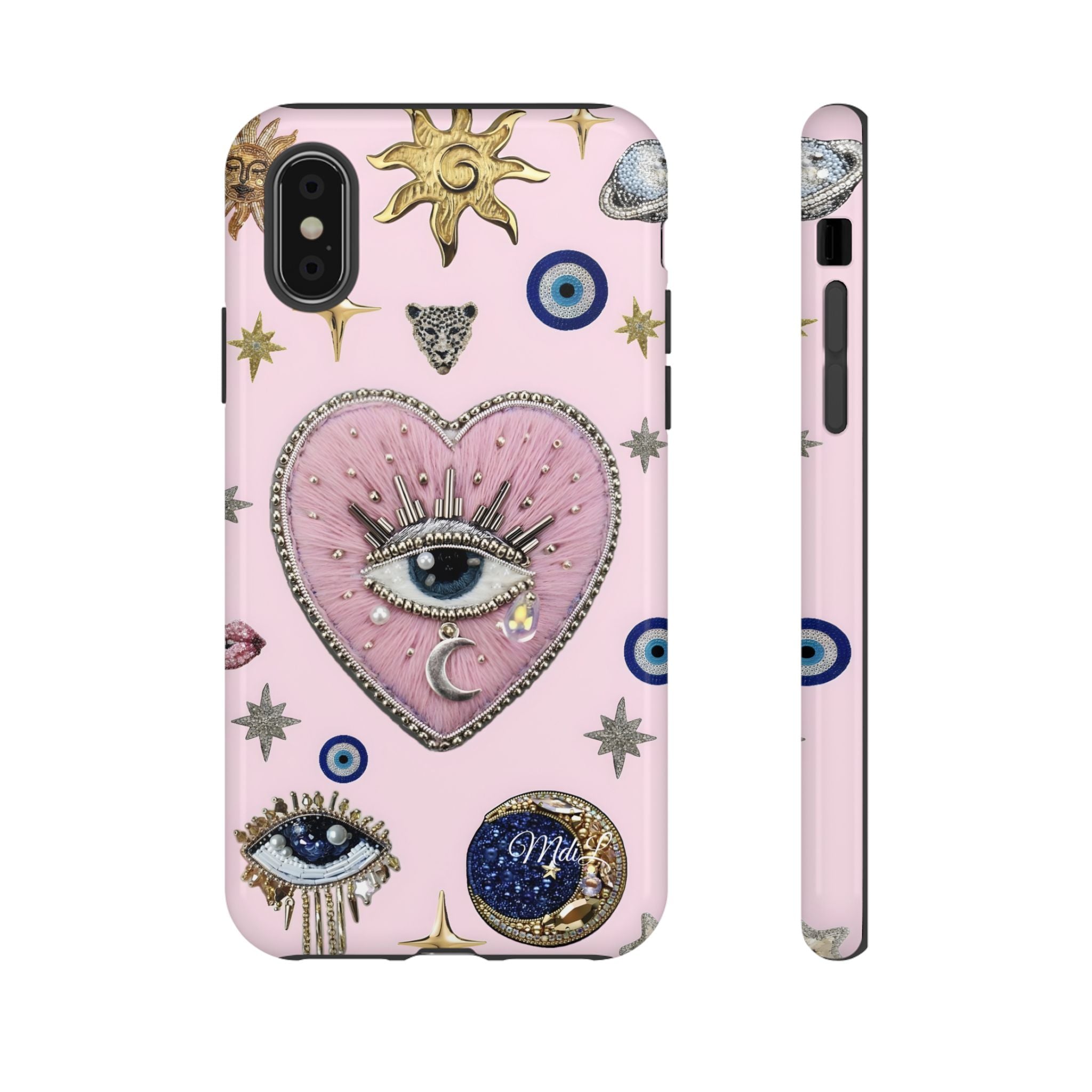 Evil Eye | Pink Heart - Mare di Luna