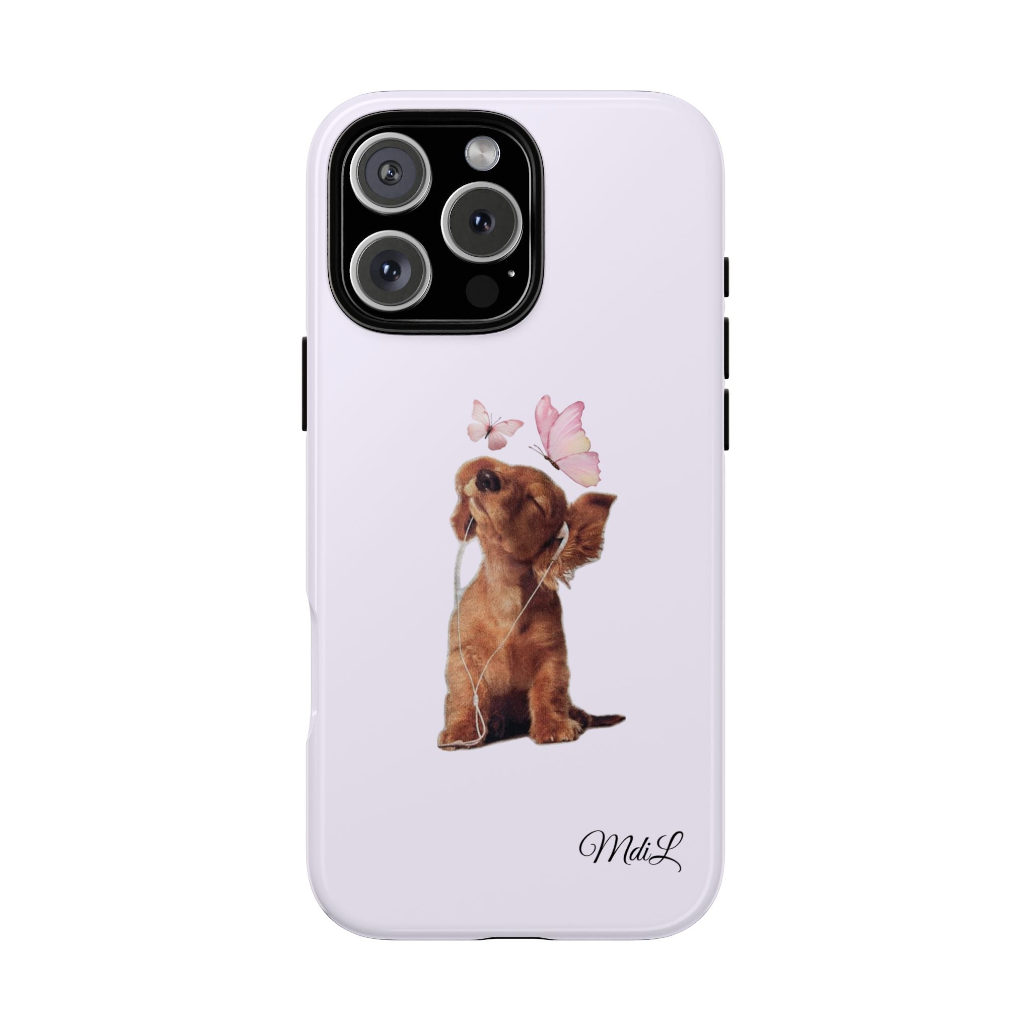 Puppy | Purple Butterflies