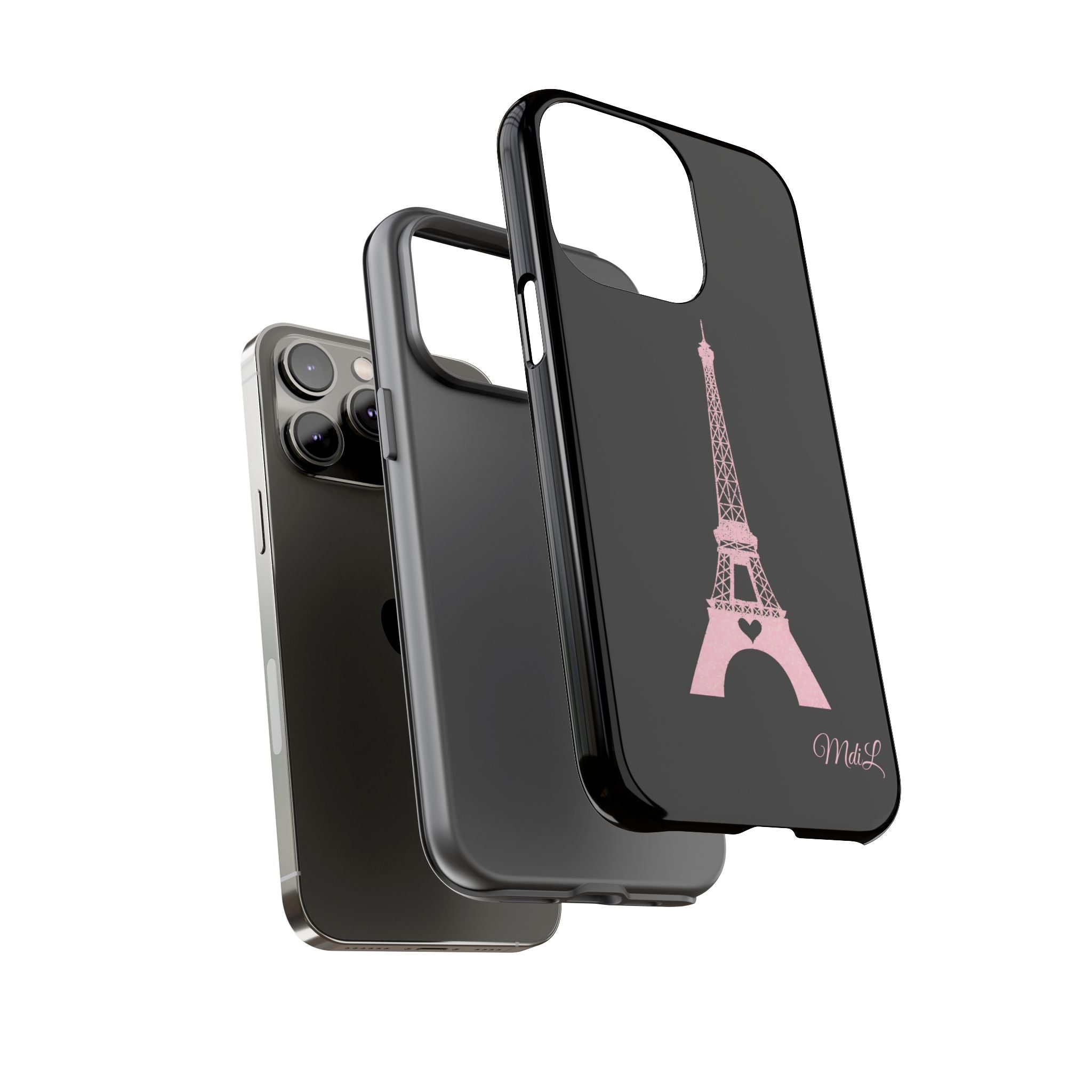 Eiffel Tower | Pink & Black - Mare di Luna