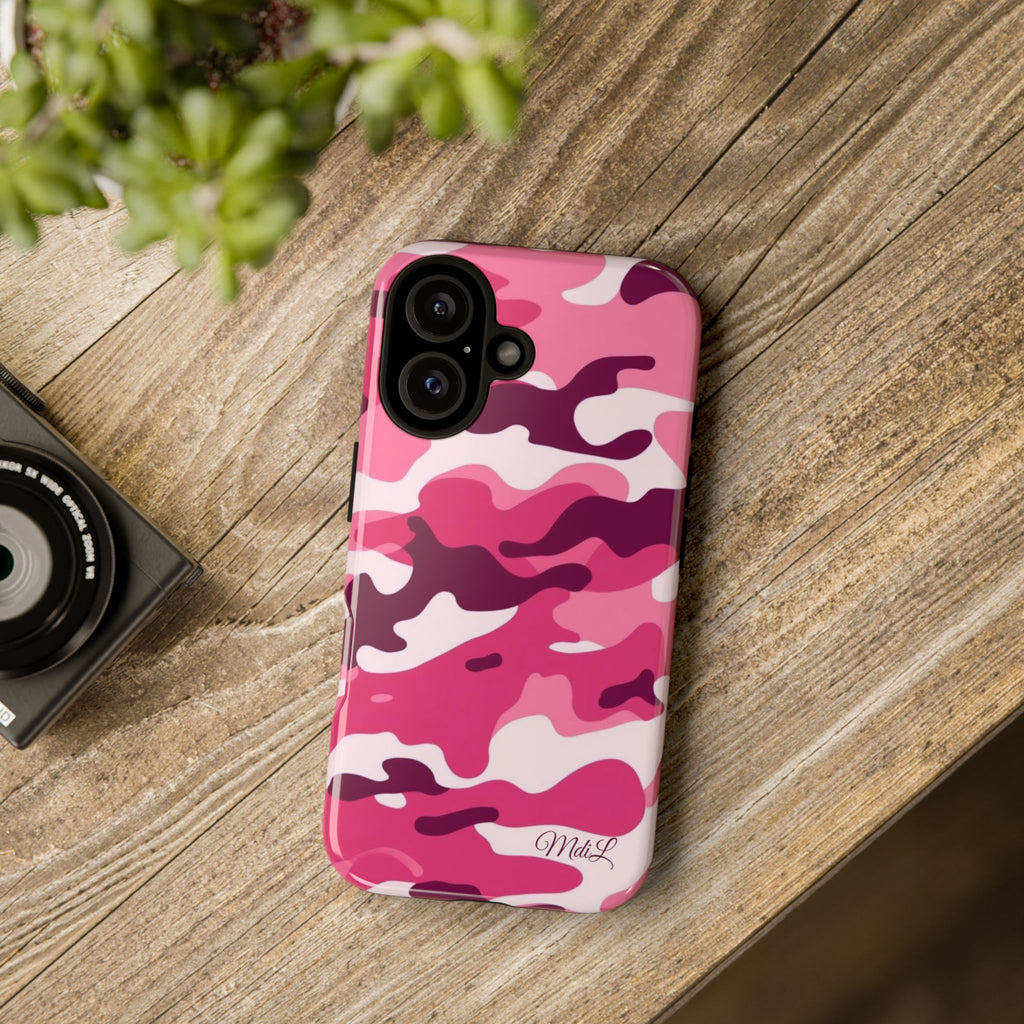 Pink Camo iPhone Case