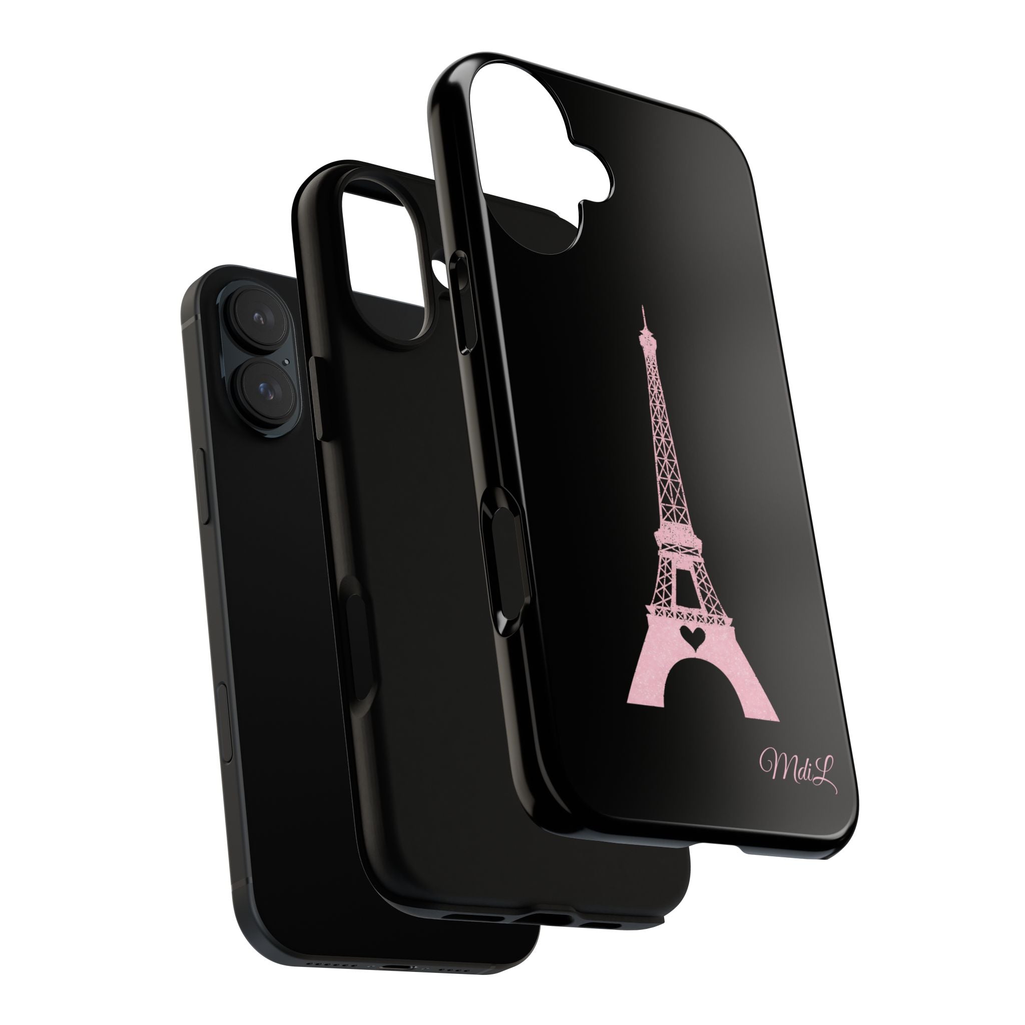 Eiffel Tower | Pink & Black - Mare di Luna