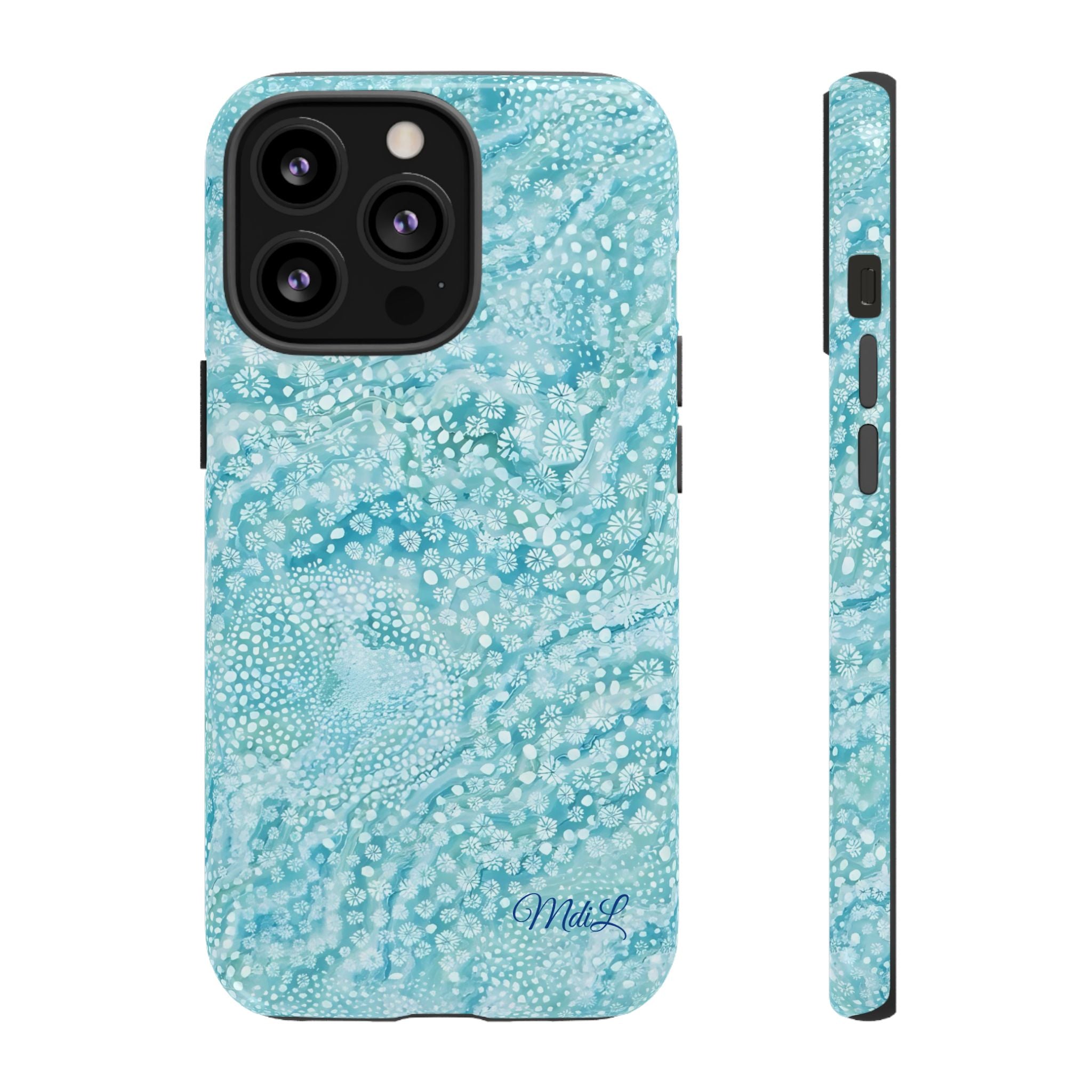 Teal Florals