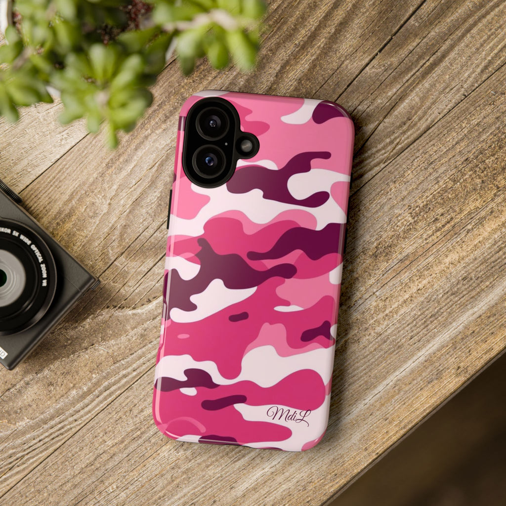 Pink Camo iPhone Case