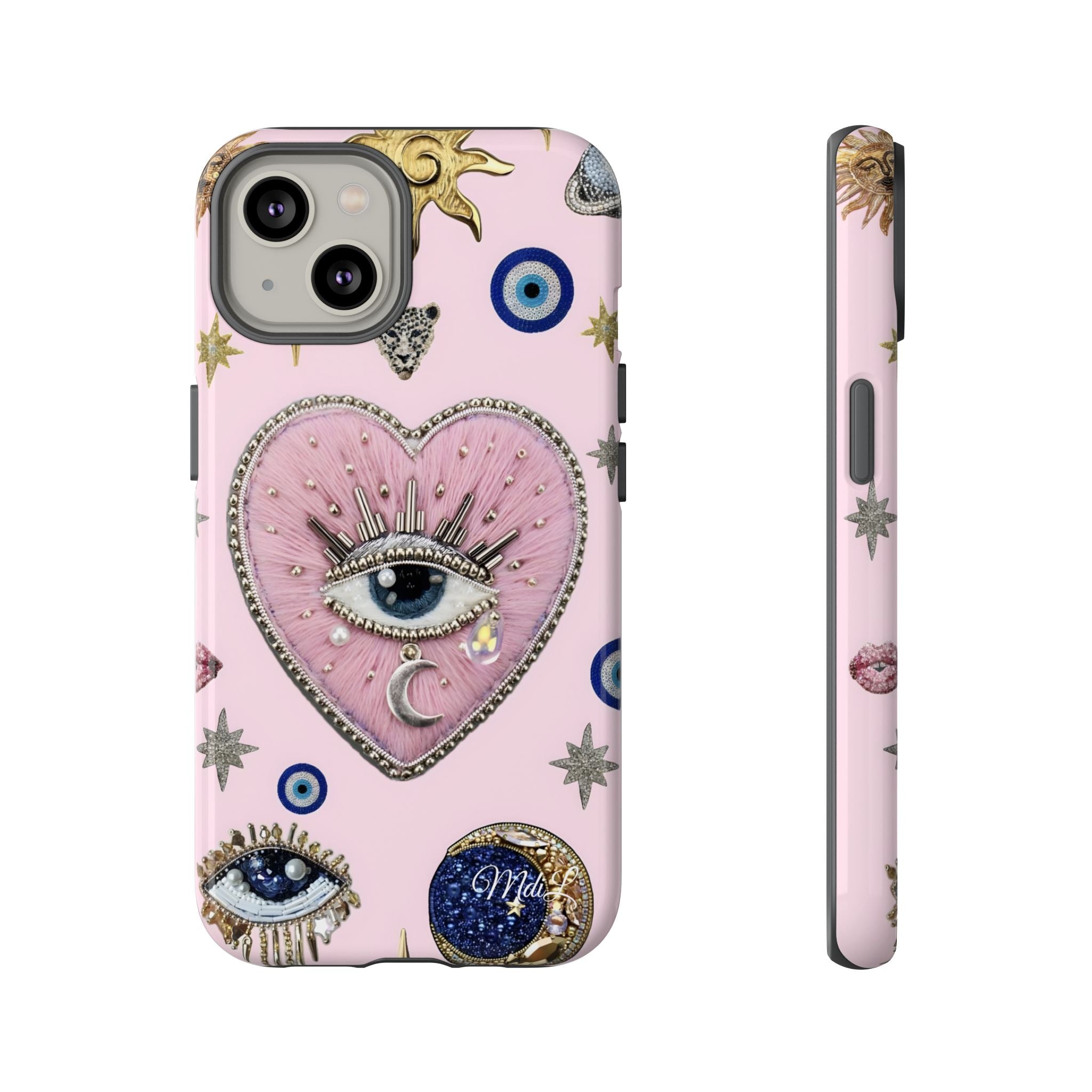 Evil Eye | Pink Heart - Mare di Luna