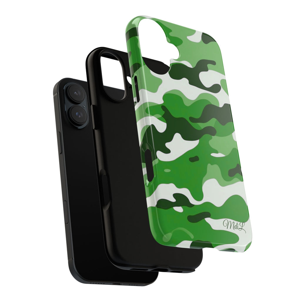 Green Camo iPhone Case