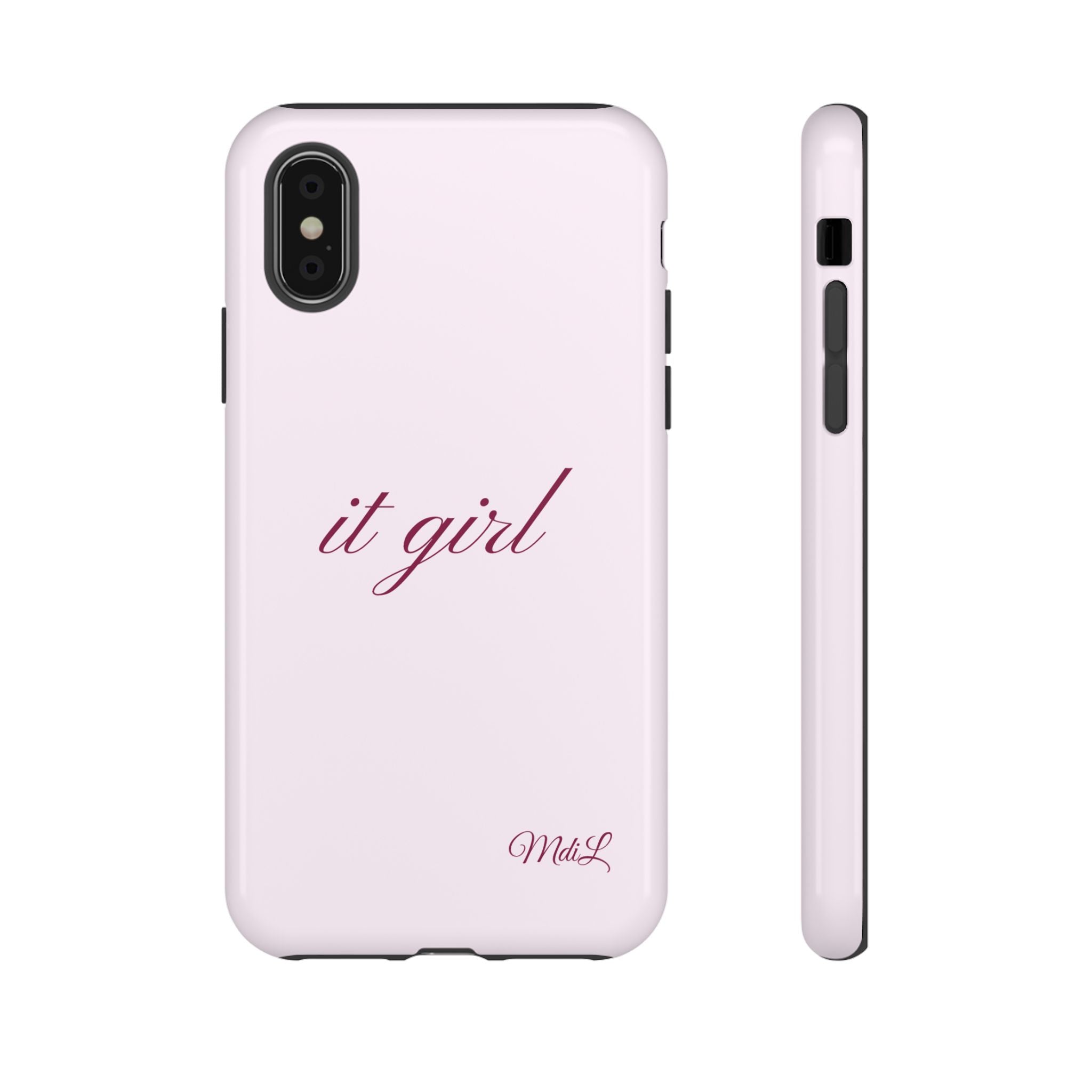 It girl iPhone Case