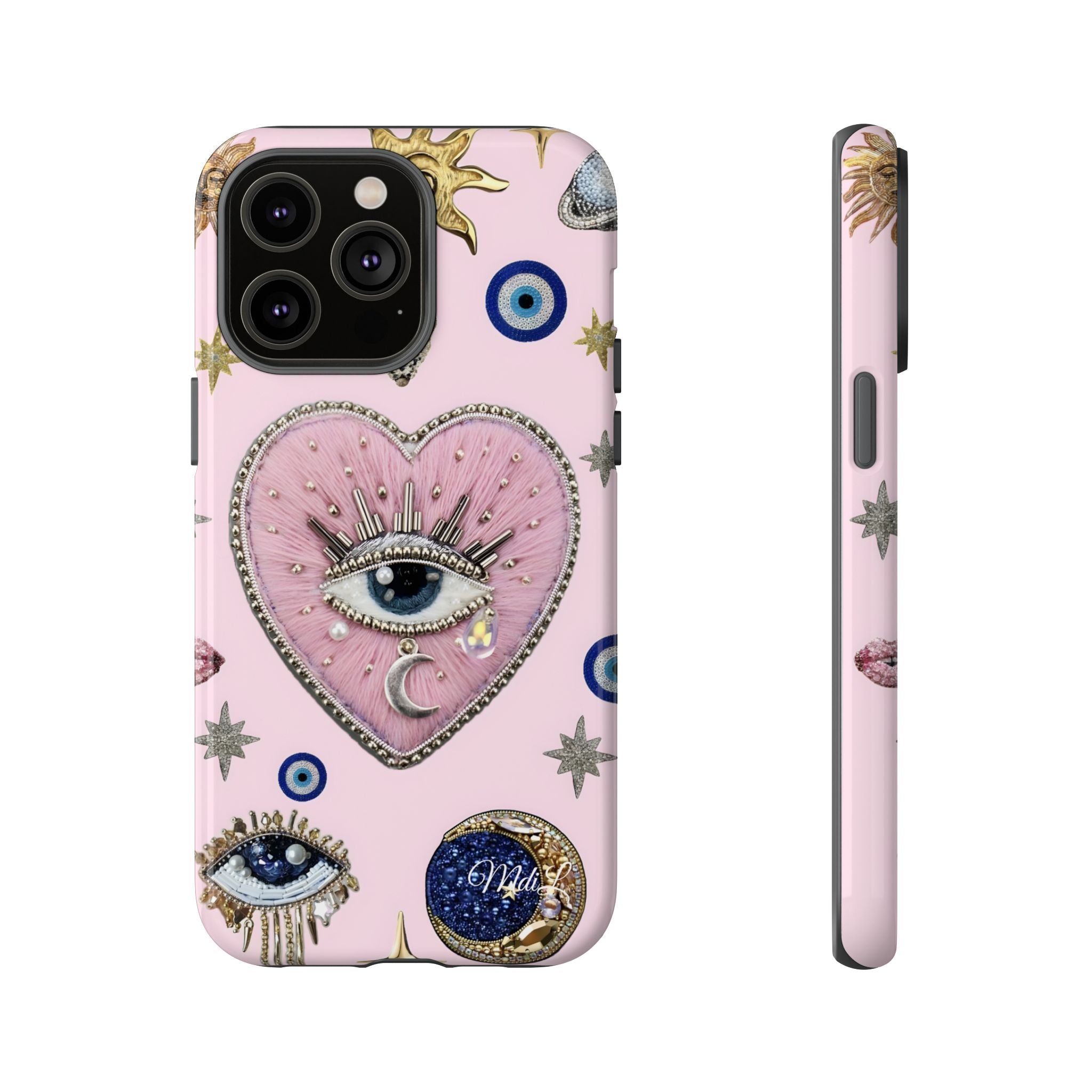 Evil Eye | Pink Heart - Mare di Luna