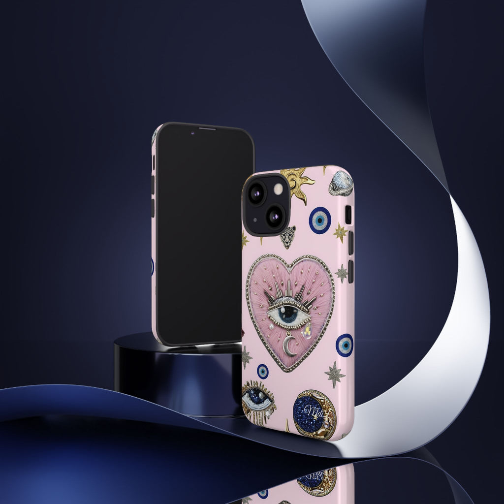 Evil Eye | Pink Heart - Mare di Luna