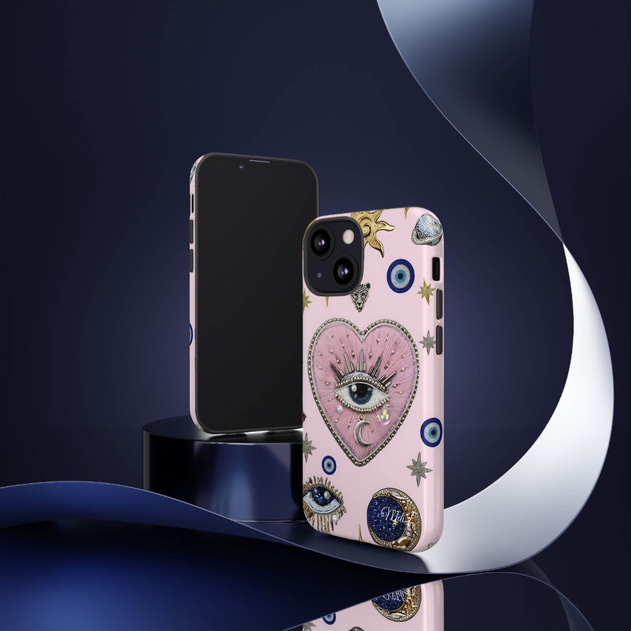 Evil Eye | Pink Heart - Mare di Luna