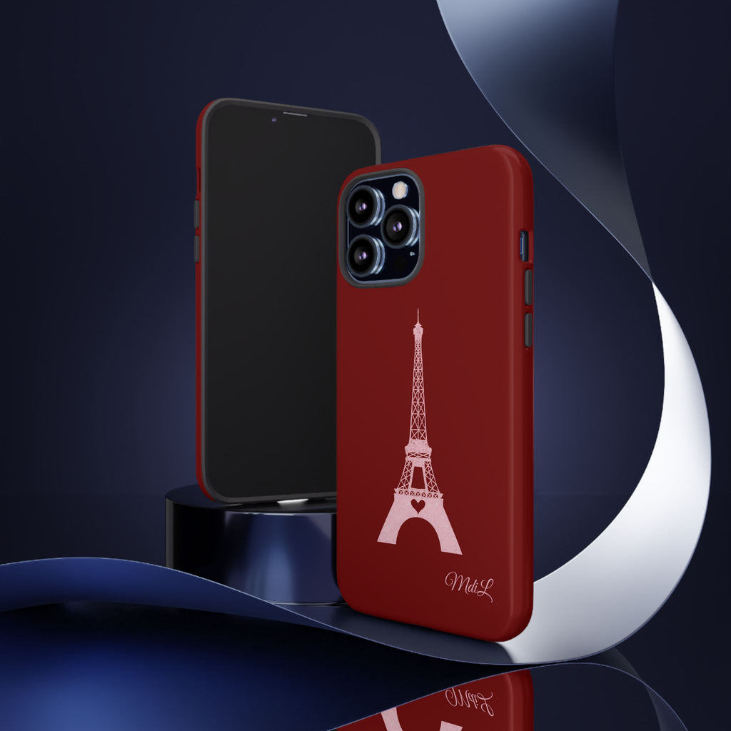 Eiffel Tower | Pink & Red - Mare di Luna