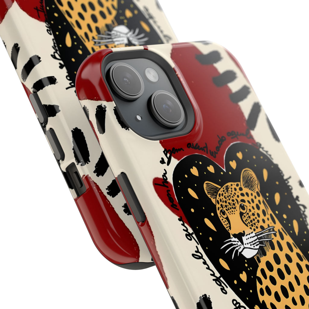 Leopard Hearts MagSafe