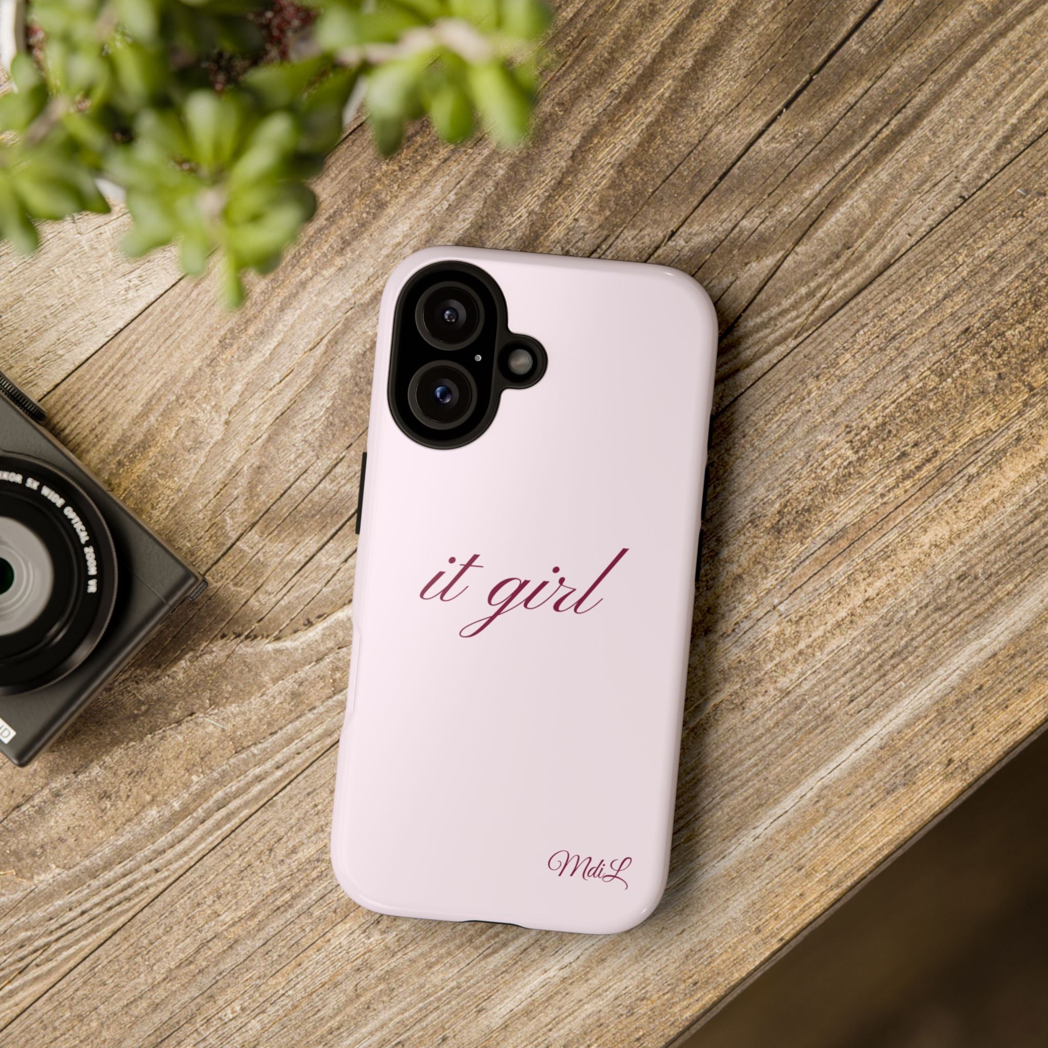 It girl iPhone Case