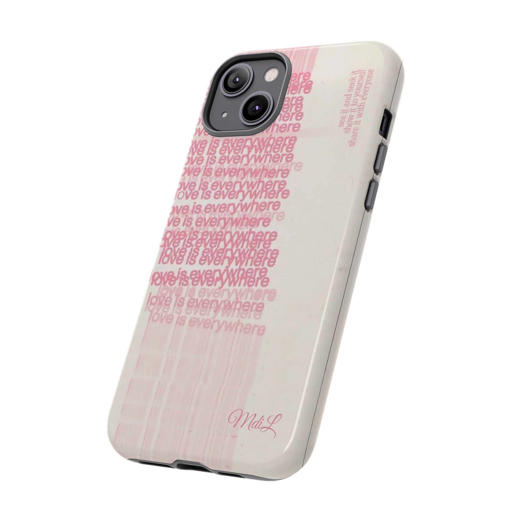 Love is Everywhere | Pink and White - Mare di Luna