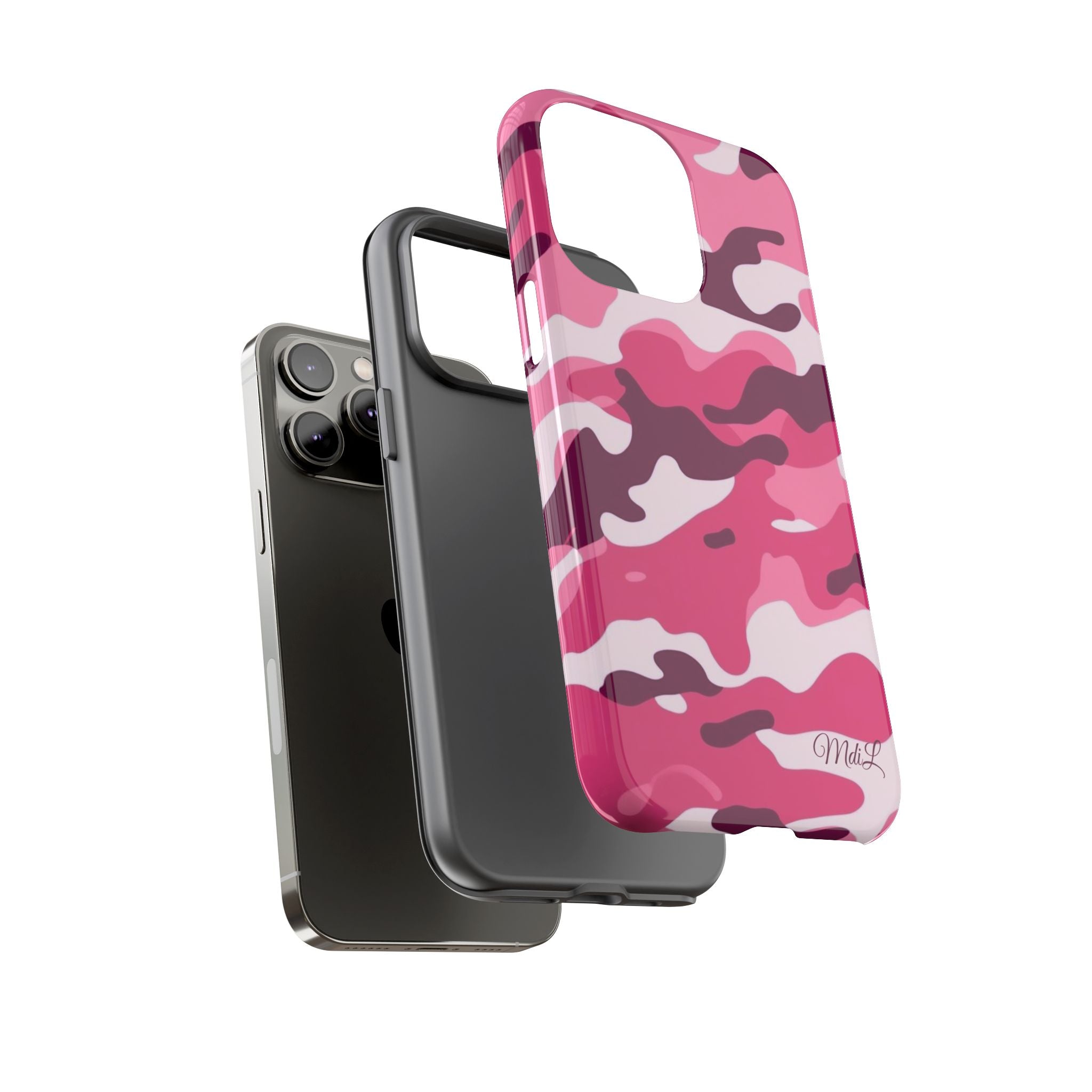 Pink Camo iPhone Case