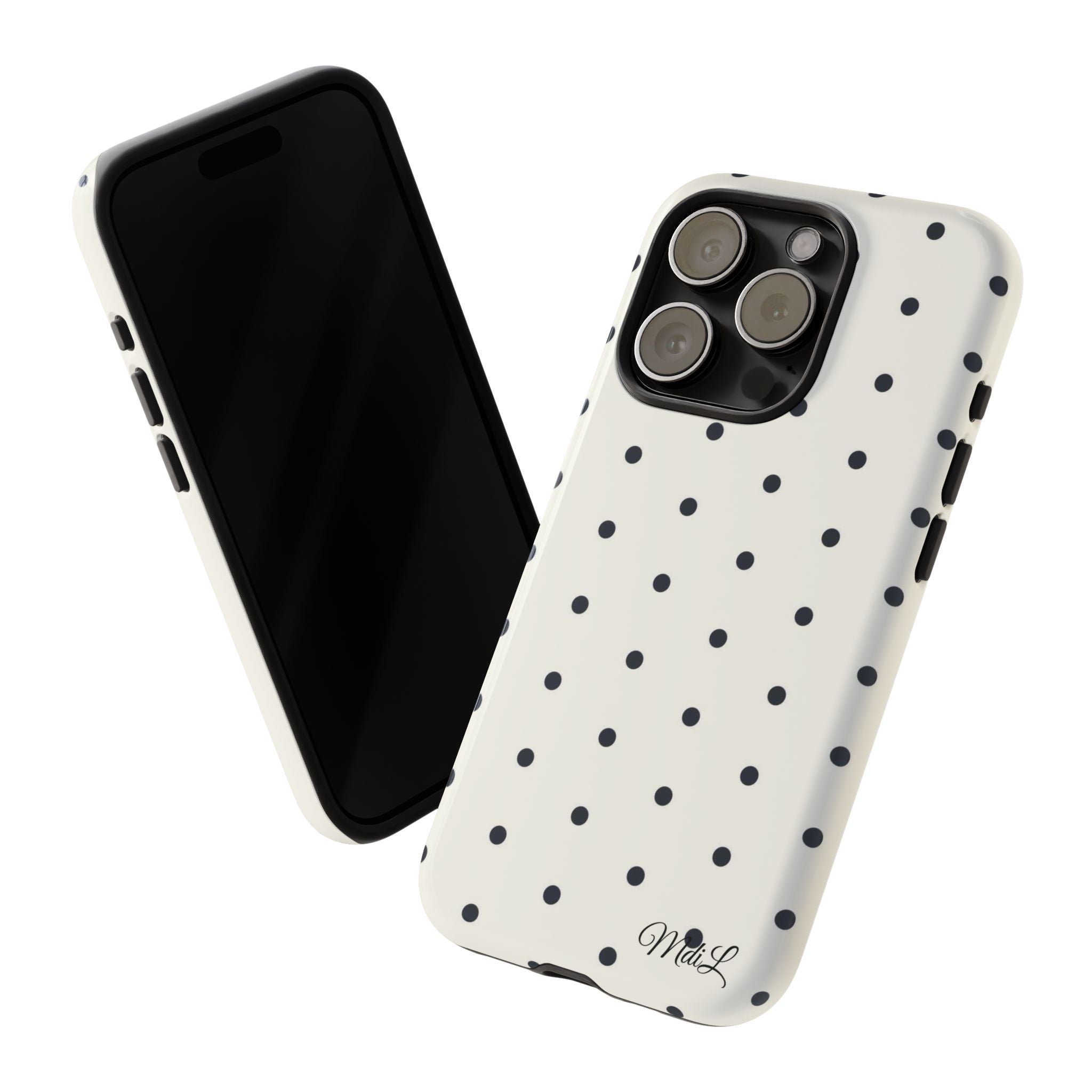 Polka Dots | Black and White - Mare di Luna