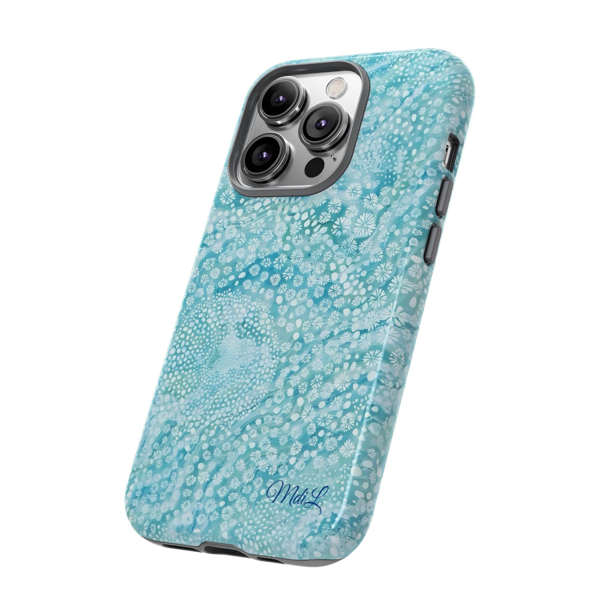 Teal Florals