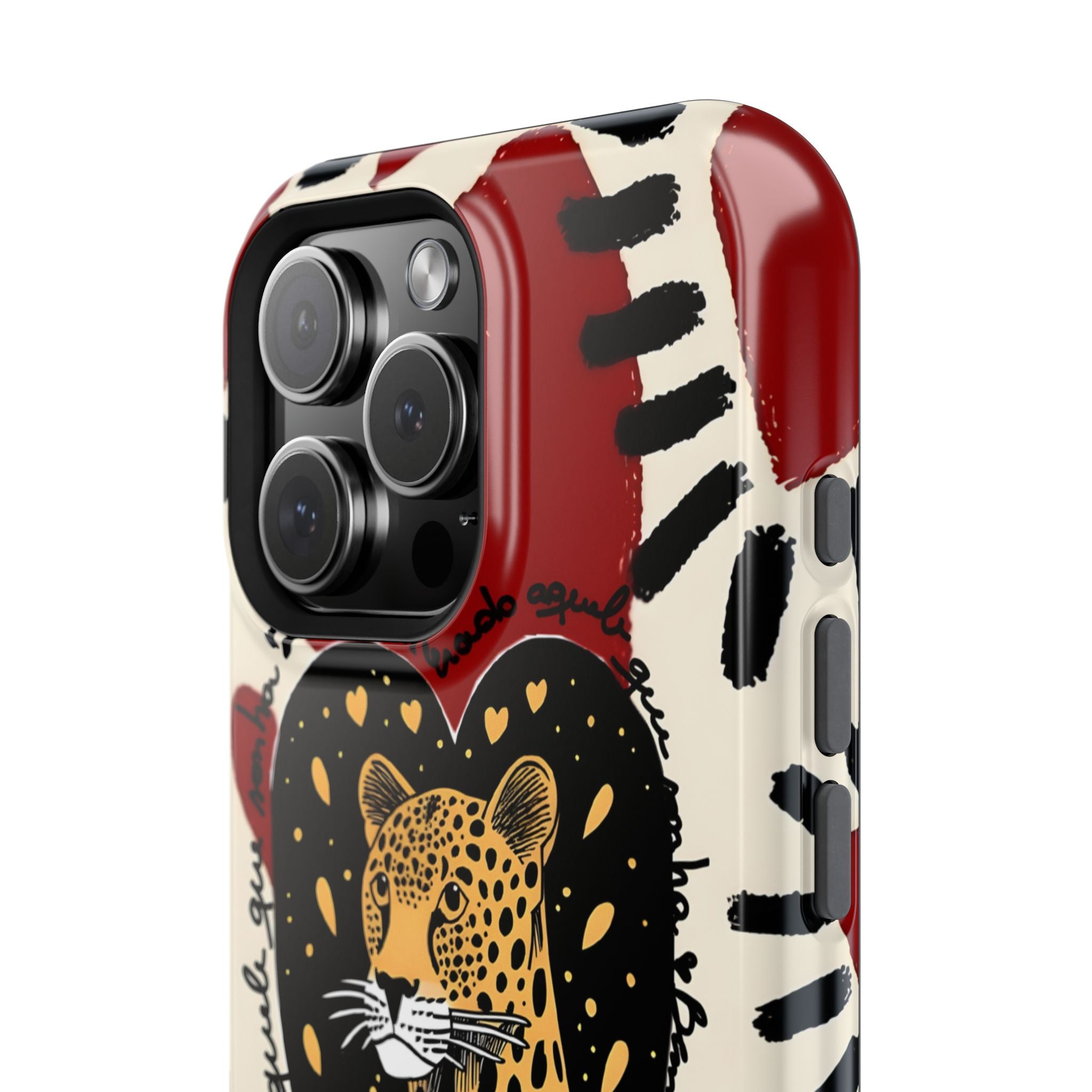 Leopard Hearts MagSafe