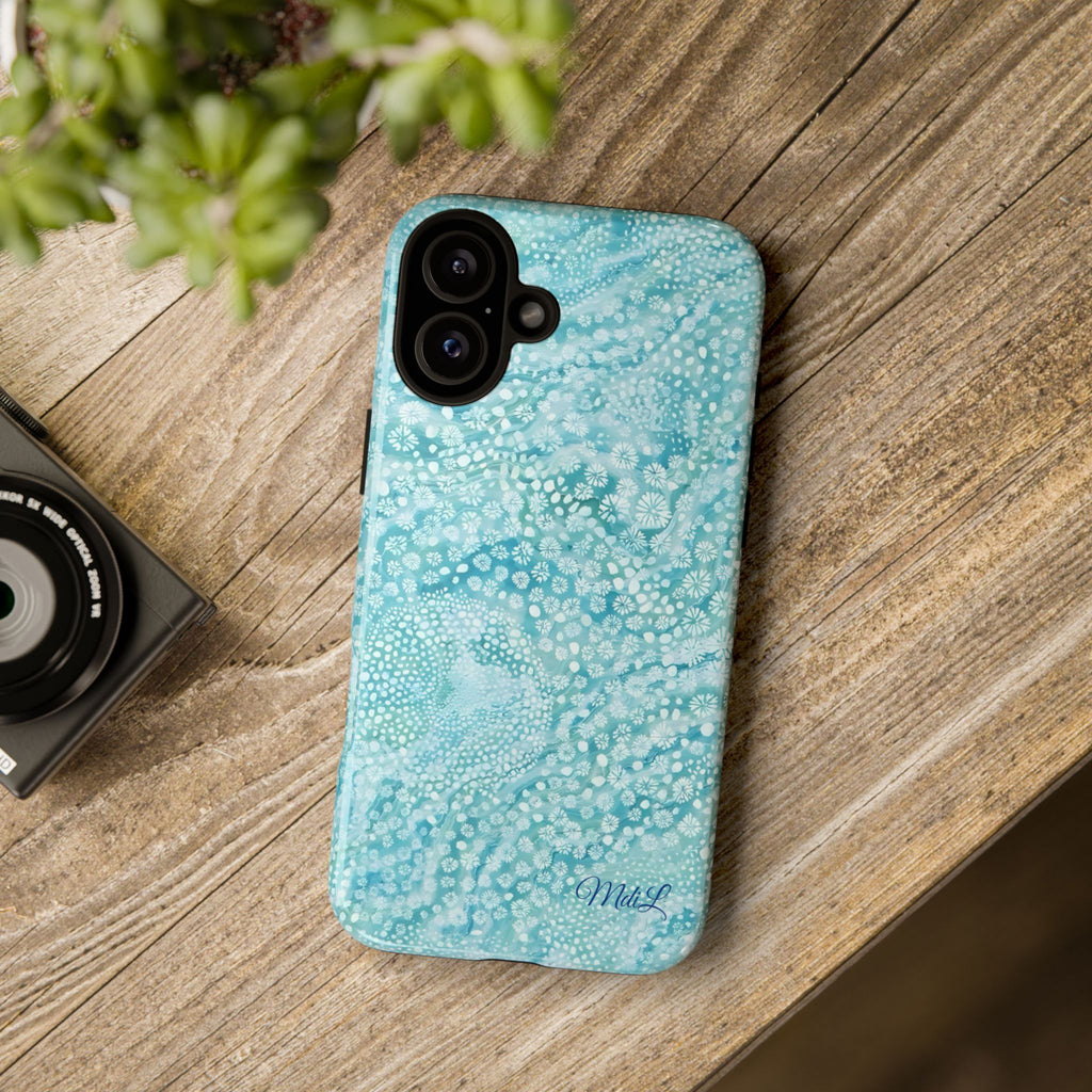 Teal Florals