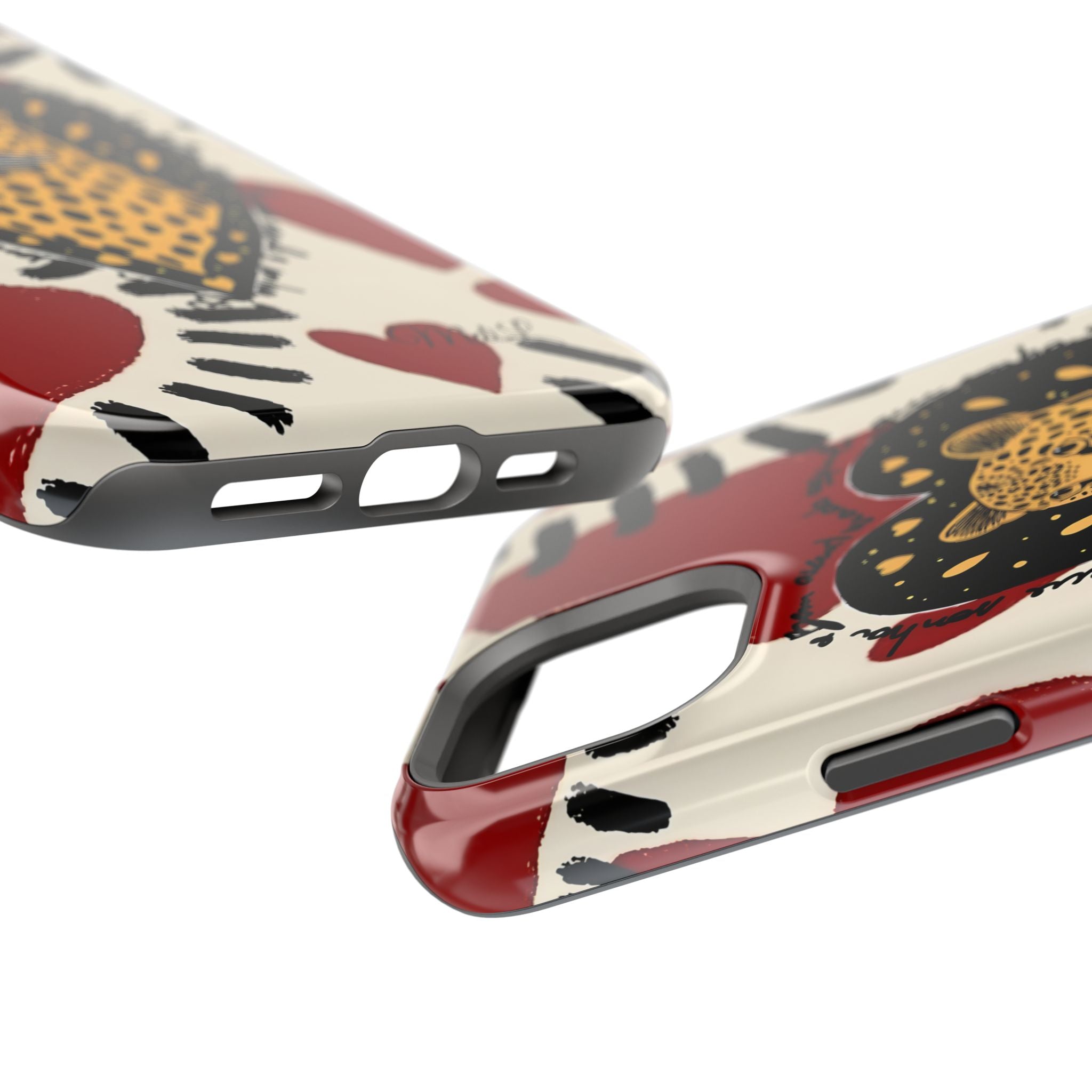 Leopard Hearts MagSafe