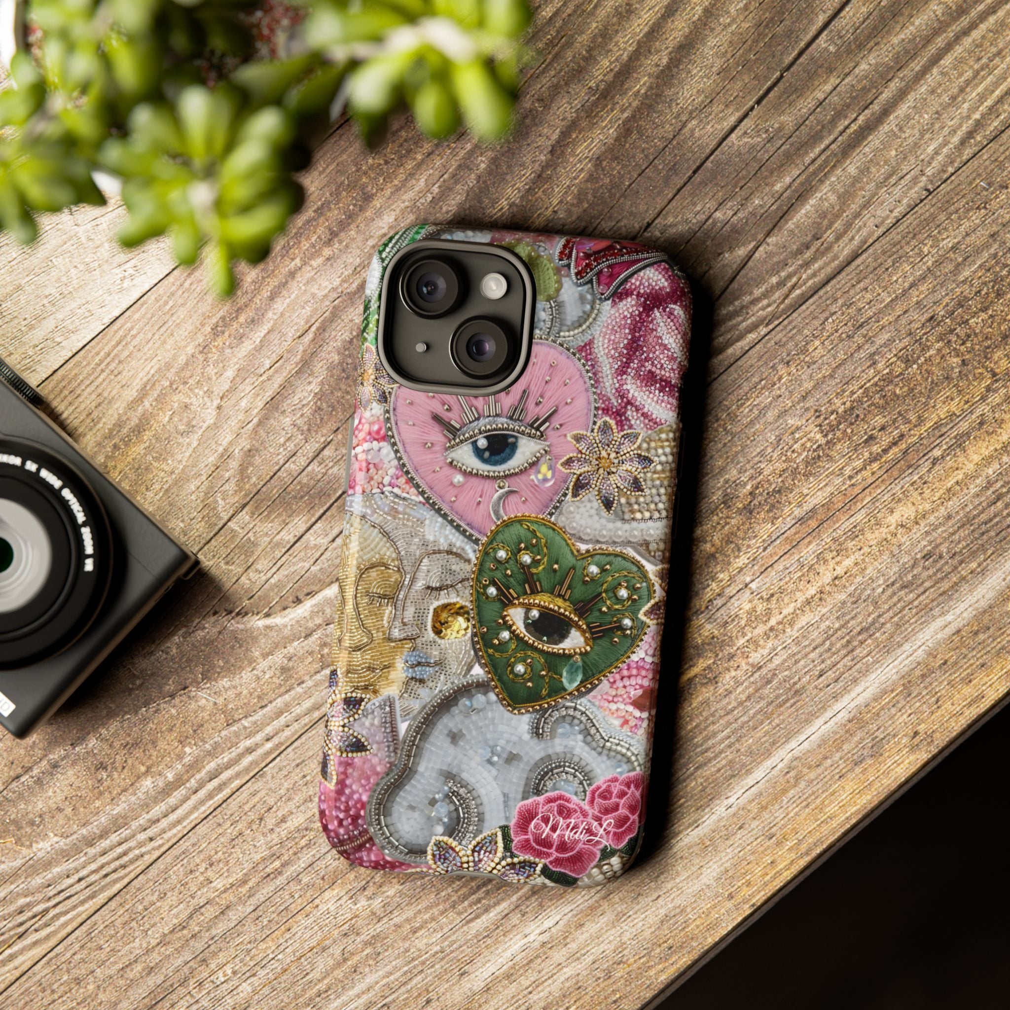 Heart of Gold iPhone Case