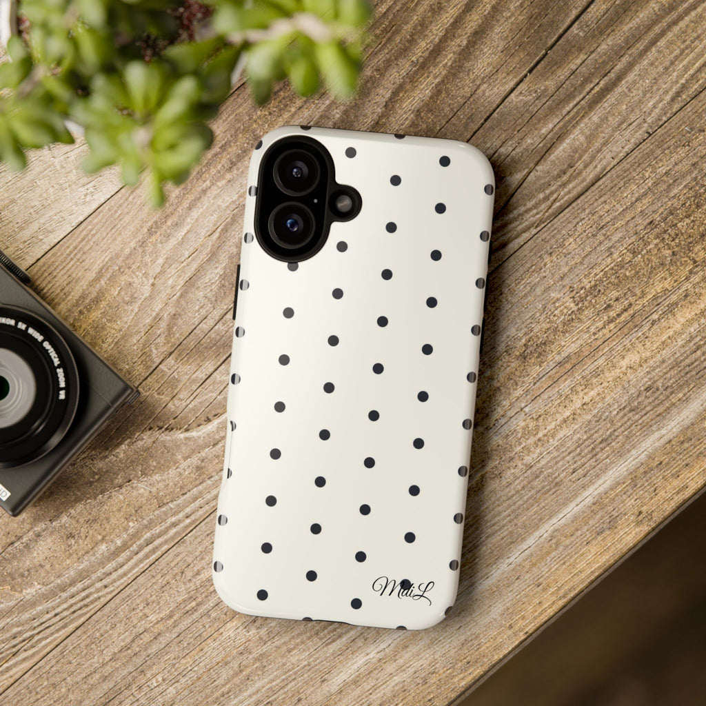Polka Dots | Black and White - Mare di Luna