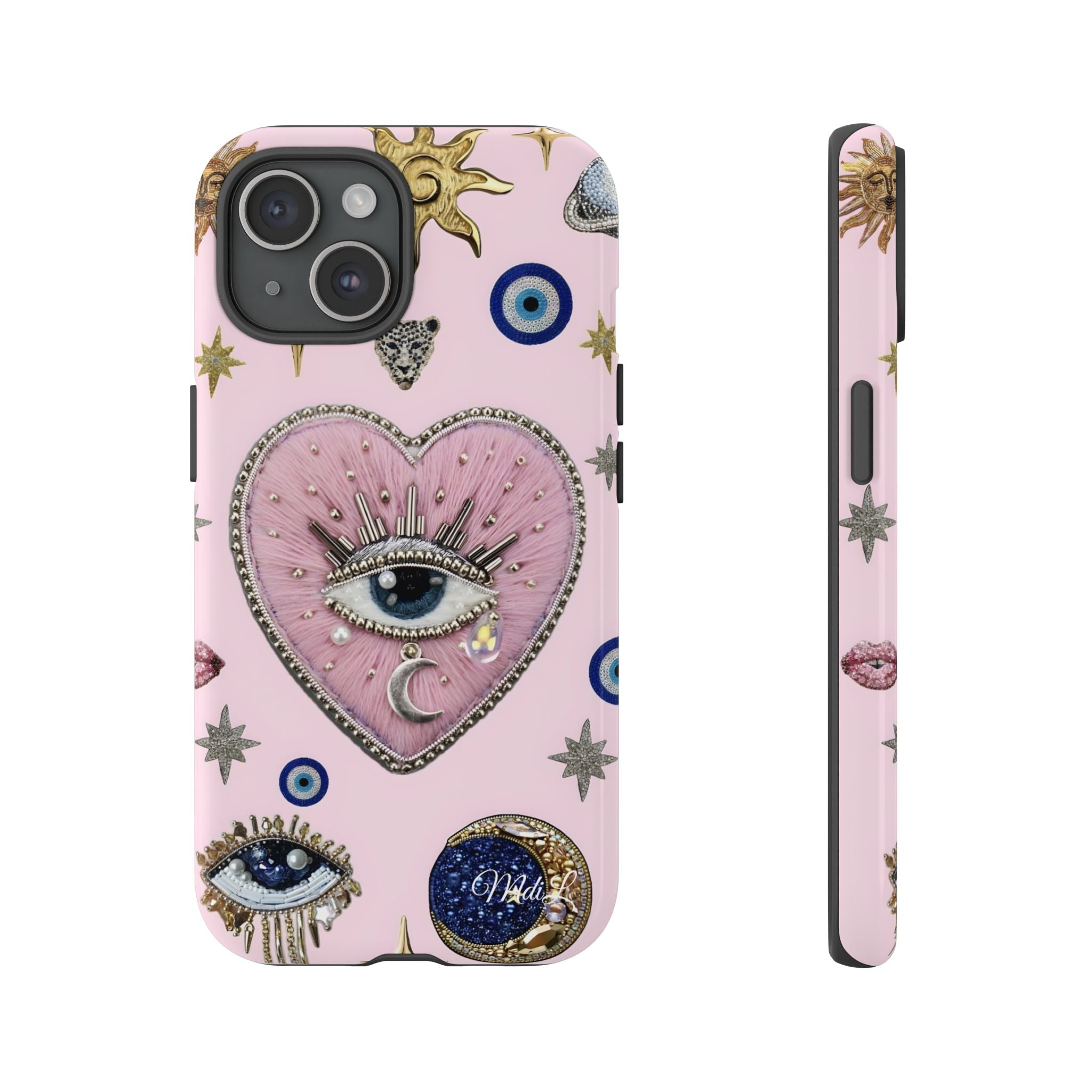 Evil Eye | Pink Heart - Mare di Luna