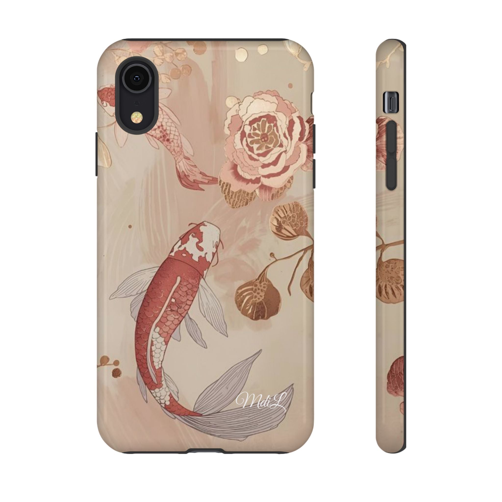 Rosy Koi Pond iPhone Case