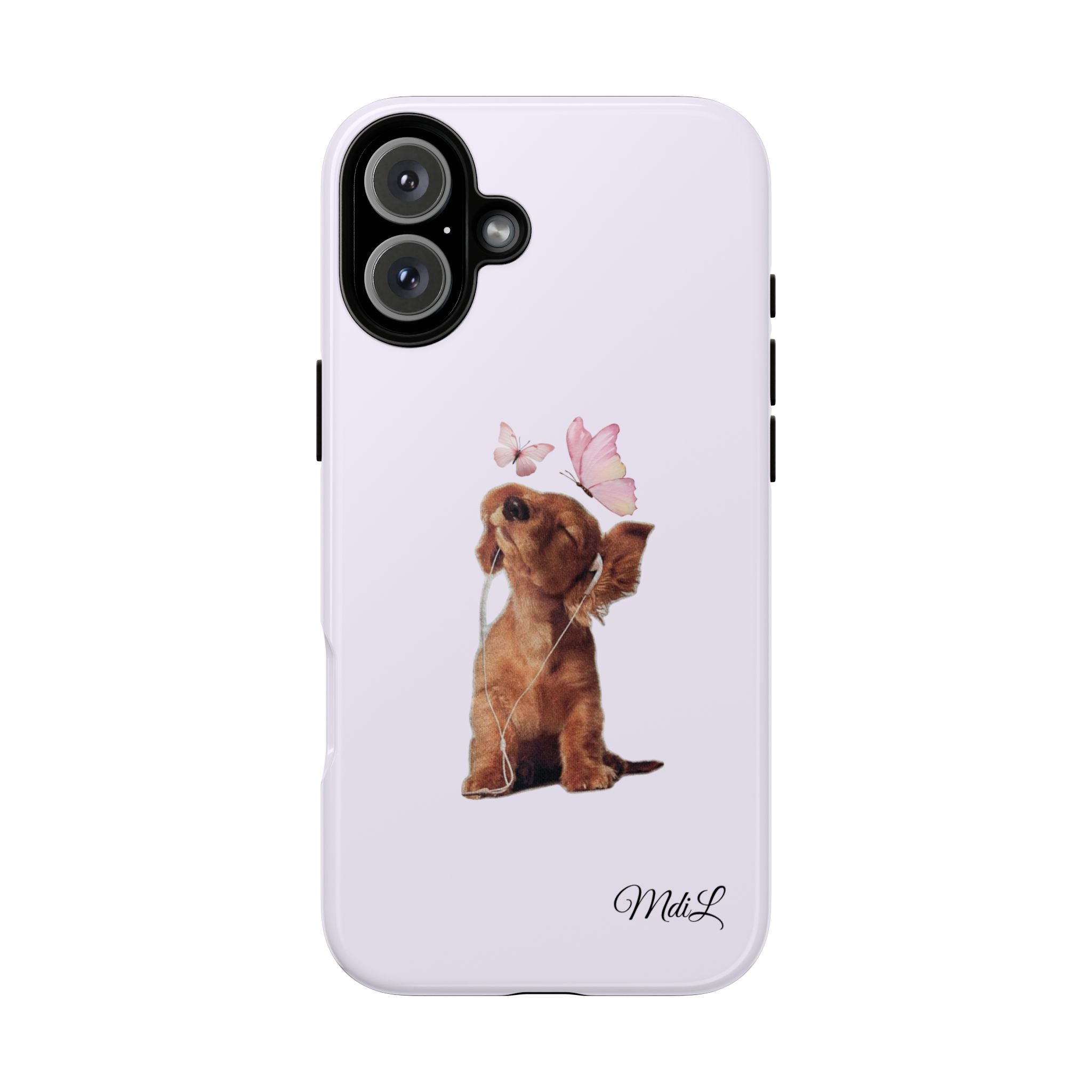 Puppy | Purple Butterflies